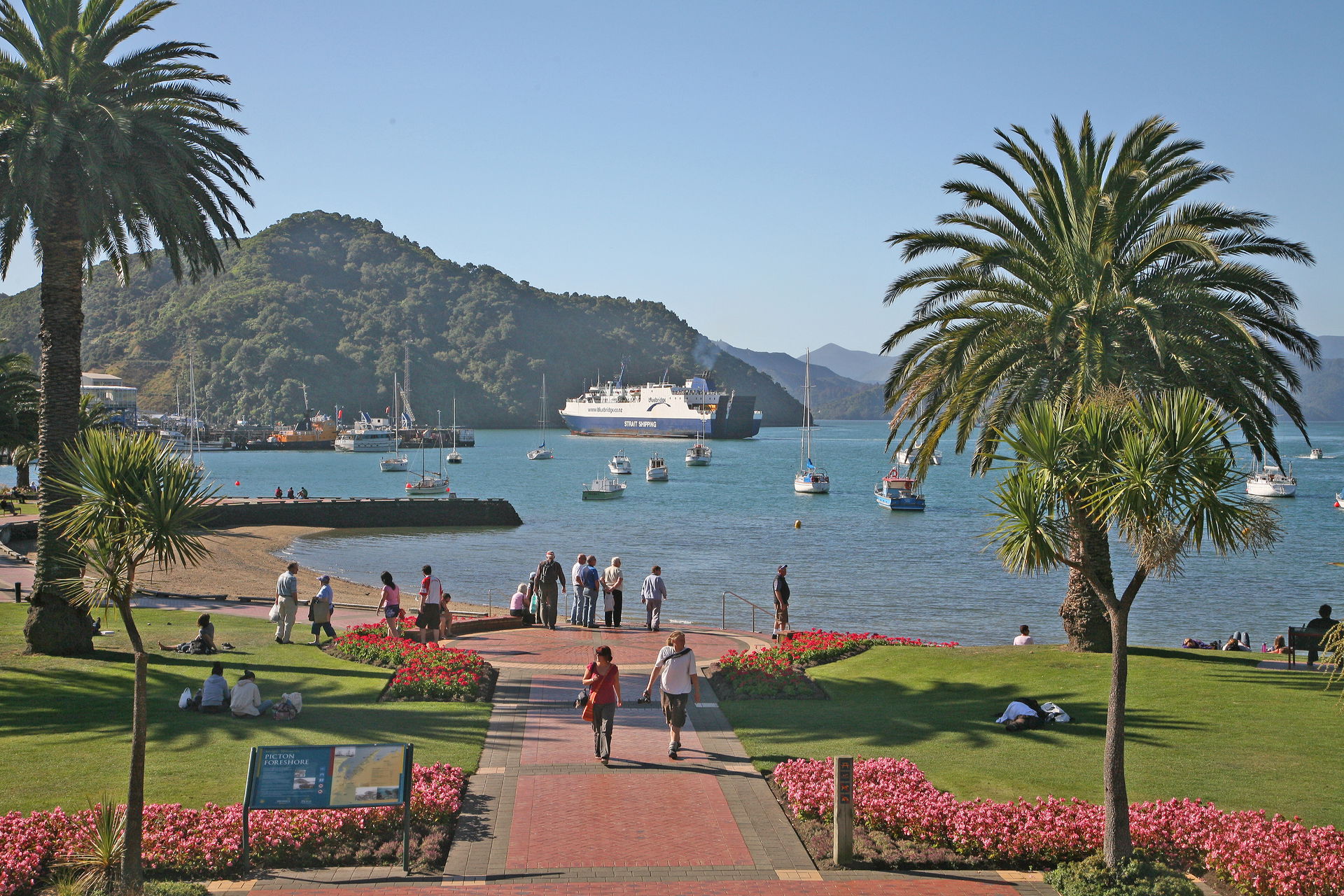 Picton is a port town in the north of the South Island of New Z…