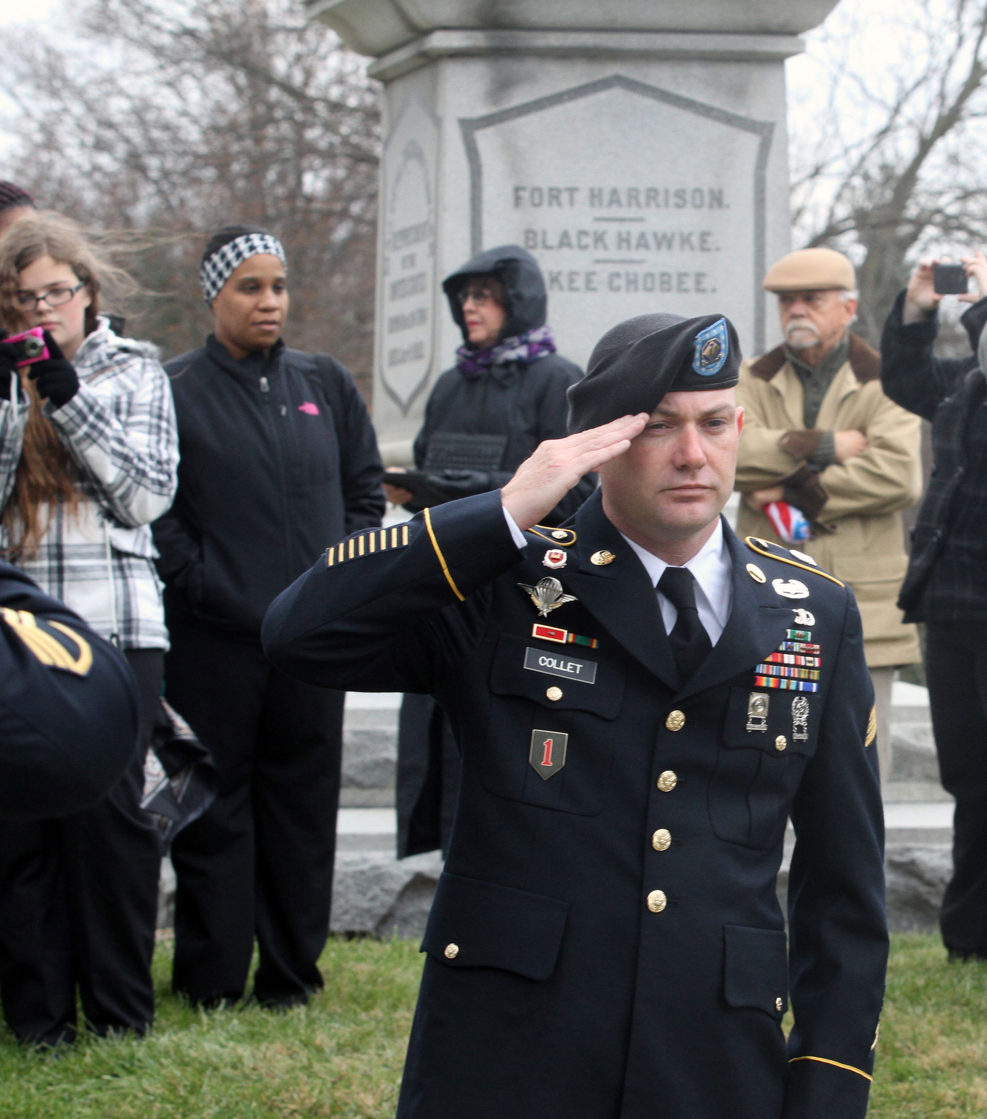 Army Reserve Sgt. Thaddaus Collet of Radcliff, Ky., Headquarter…