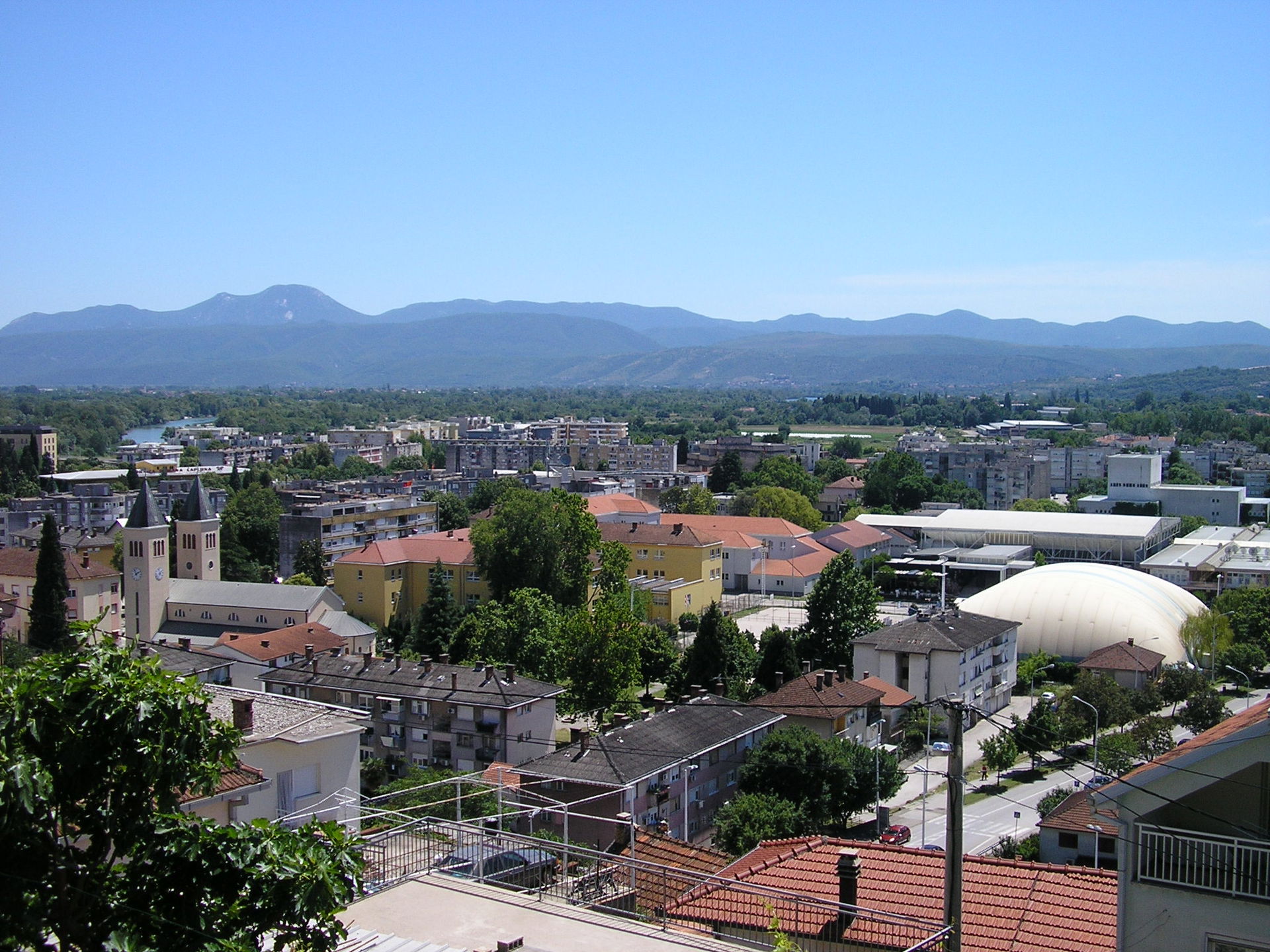Panorama of Čapljina