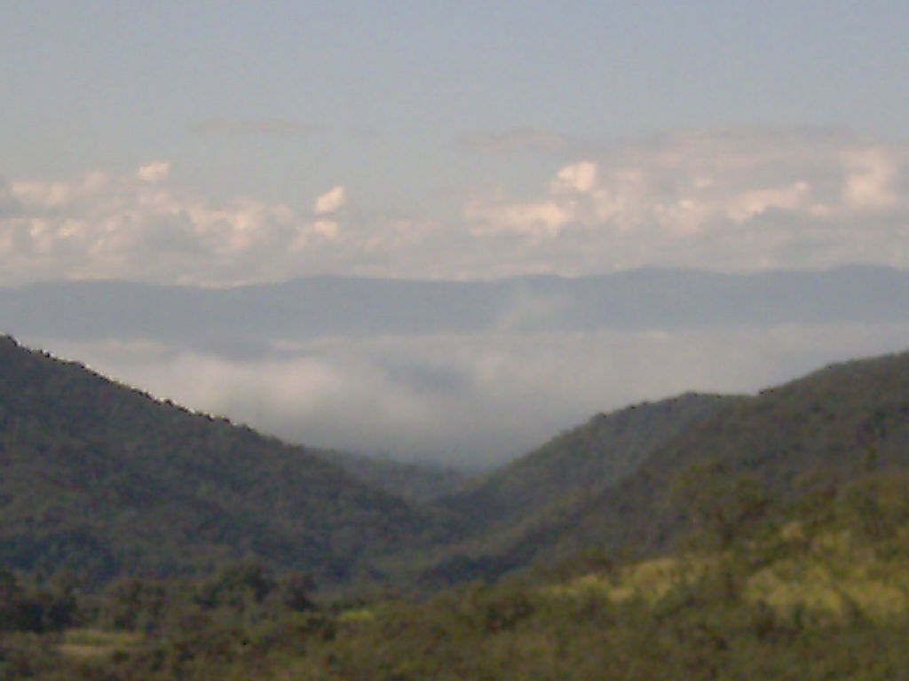 Vista da Serra de Igarapé - MG