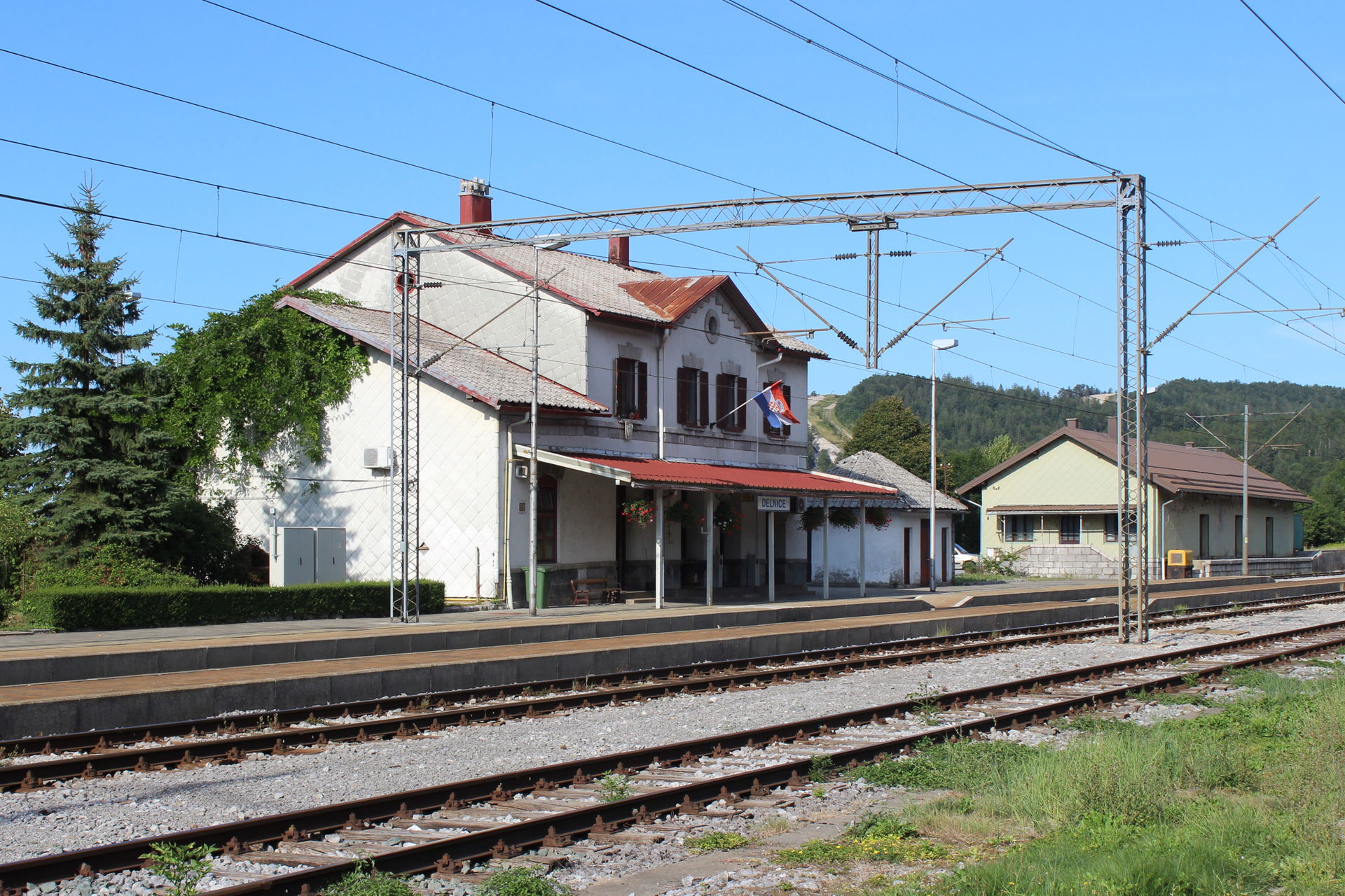 Delnice rail station
