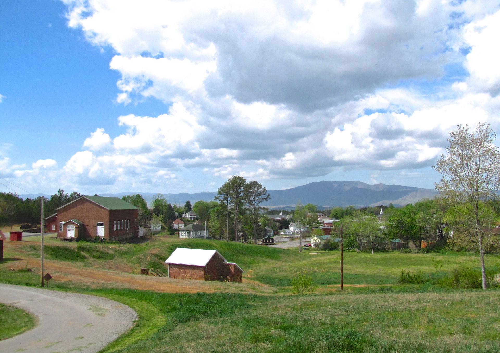 Ducktown, Tennessee, United States, viewed from near the inters…