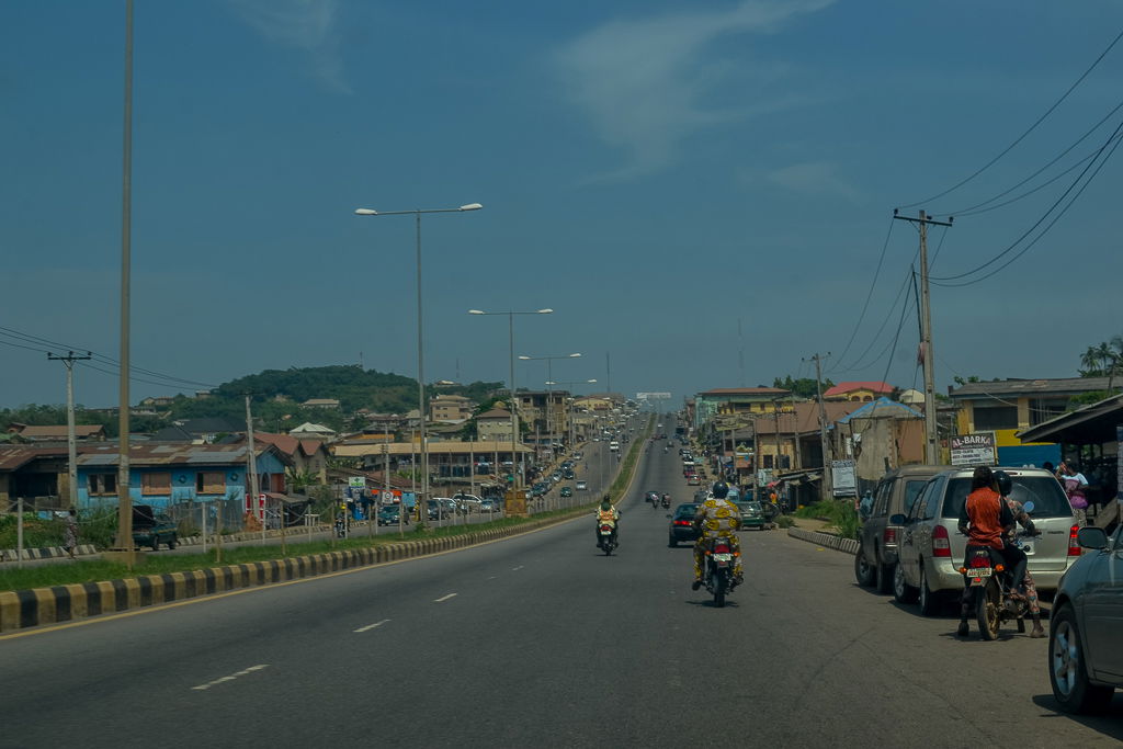 Abiola way road, Abeokuta