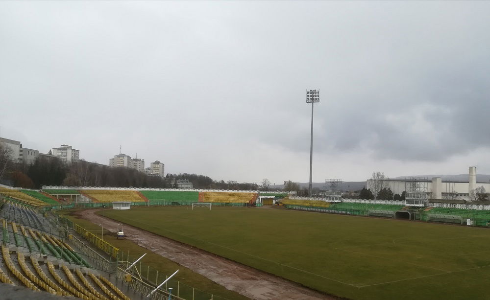 Municipal Stadium in Vaslui.