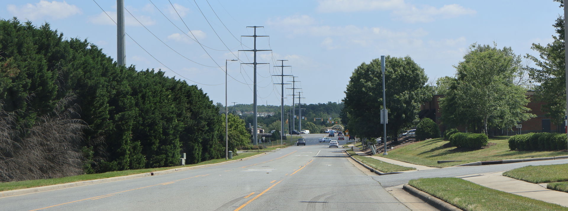 Weddington Road in Concord, North Carolina.