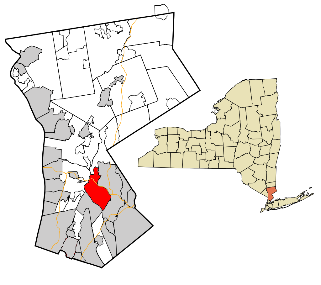 Location of this town in Westchester County, New York, based of…