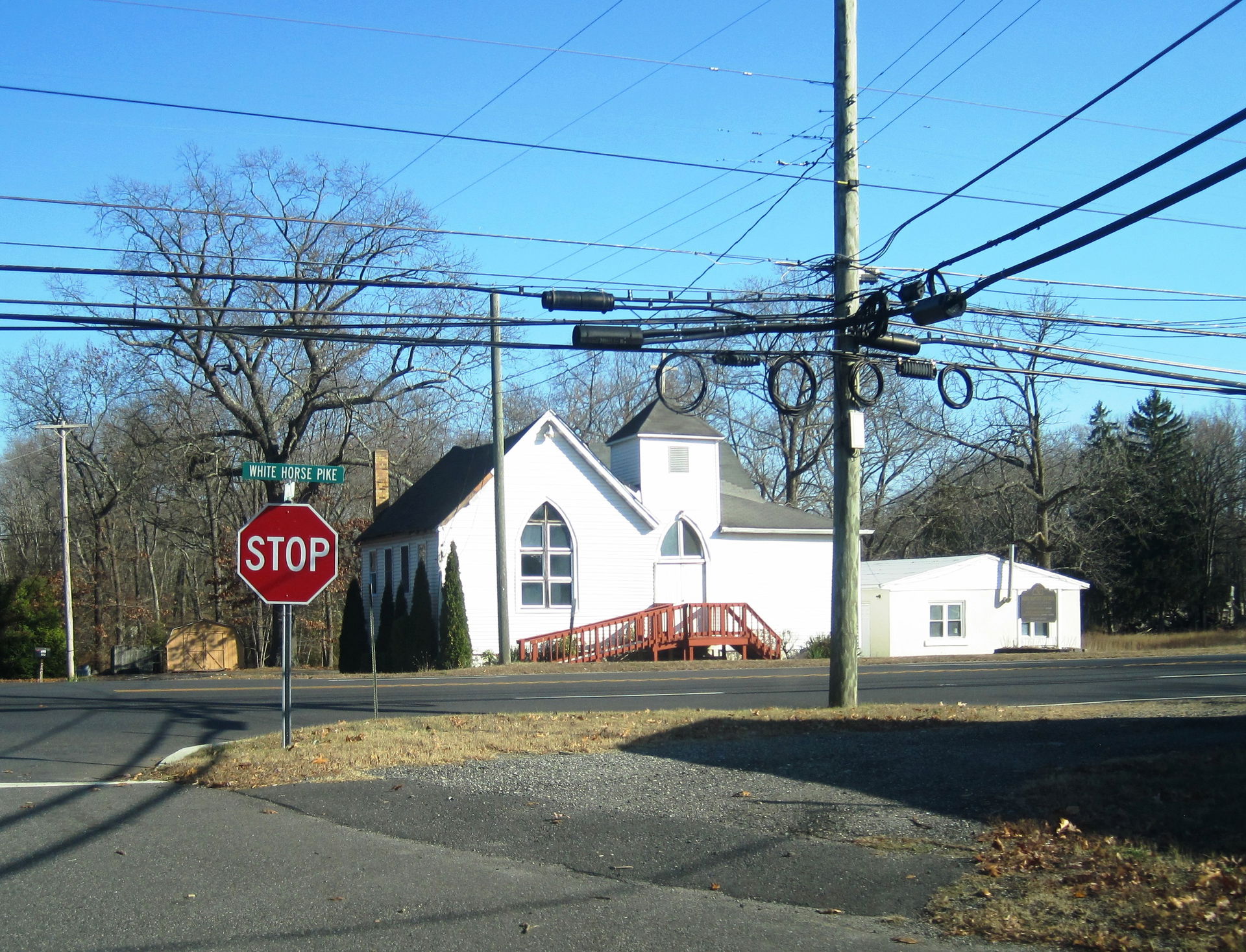 Photo of the First Baptist Church of Chesilhurst, New Jersey. P…