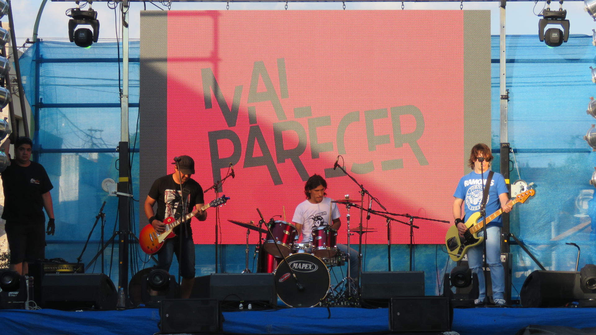 Mal Parecer se presentó en el escenario principal en el anivers…