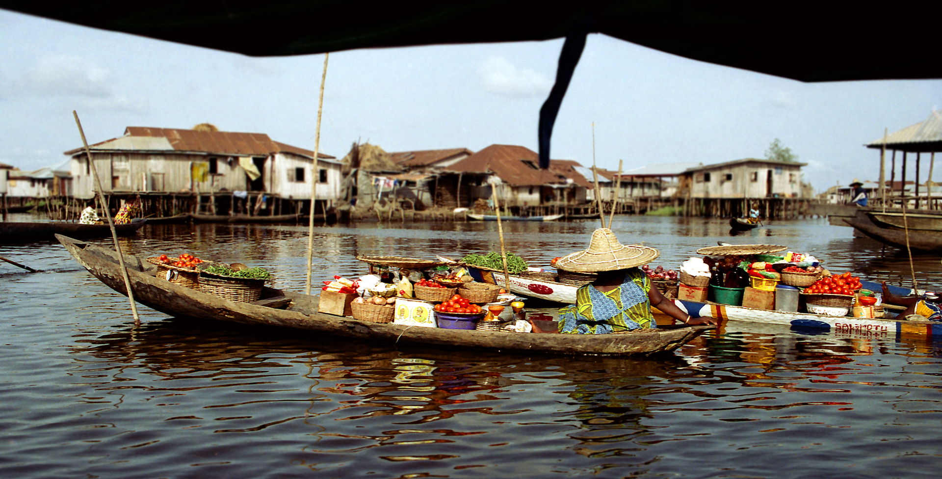 Benin village on water Ganvié