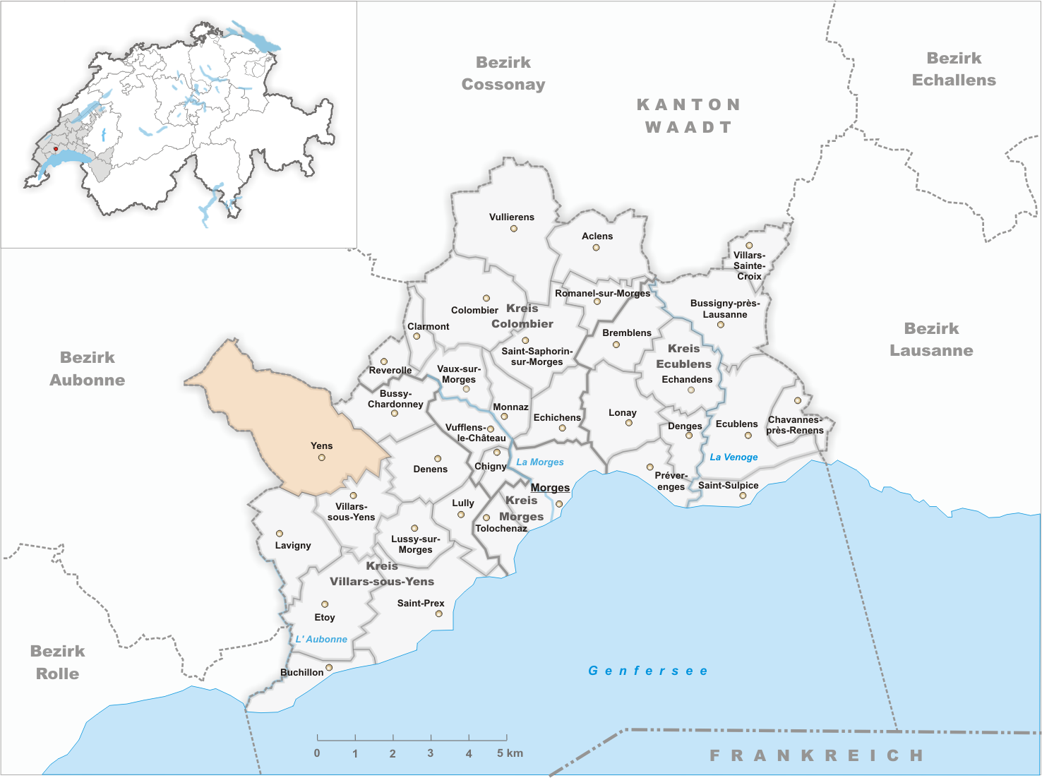 Municipality Yens