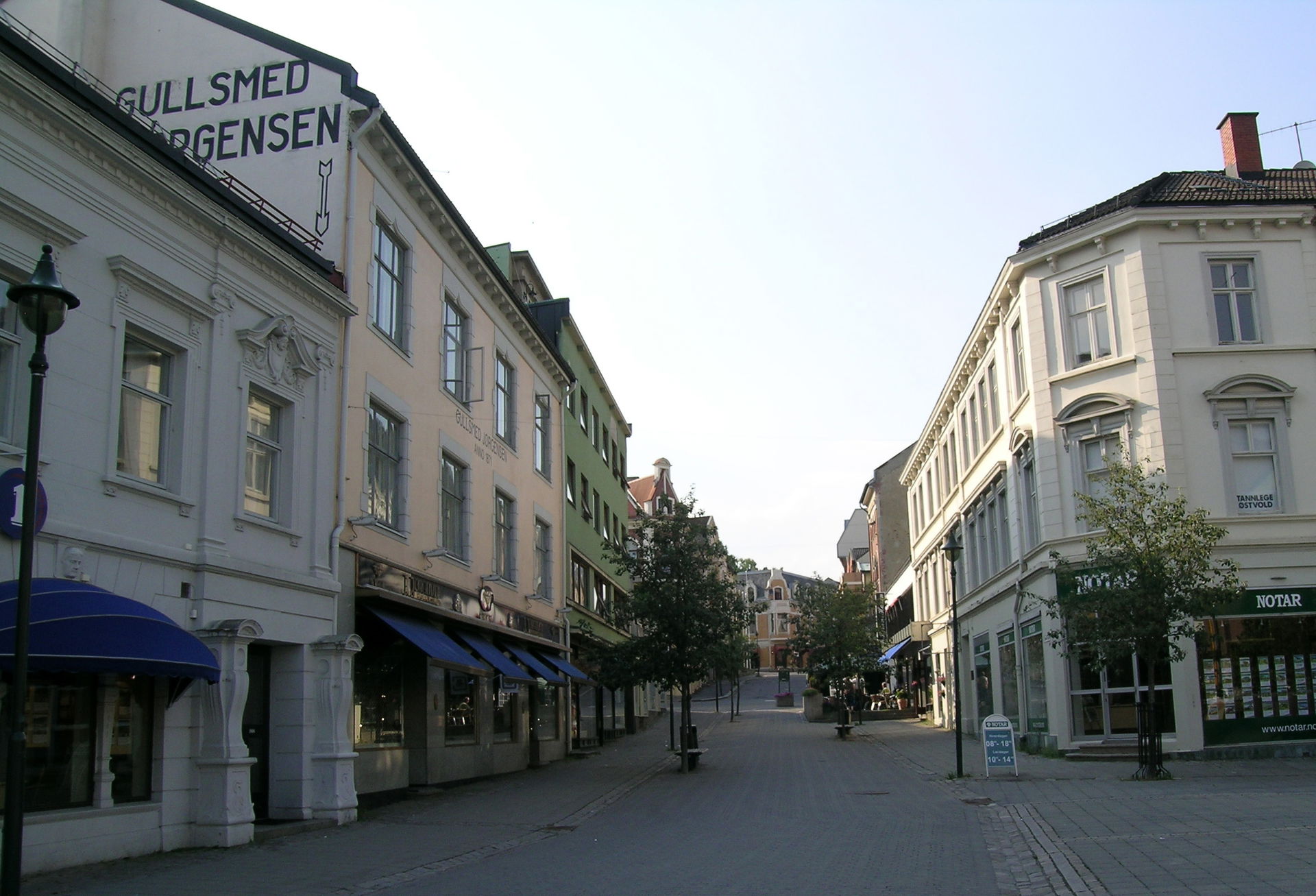 Hønefoss, Ringerike. Stabells gate.