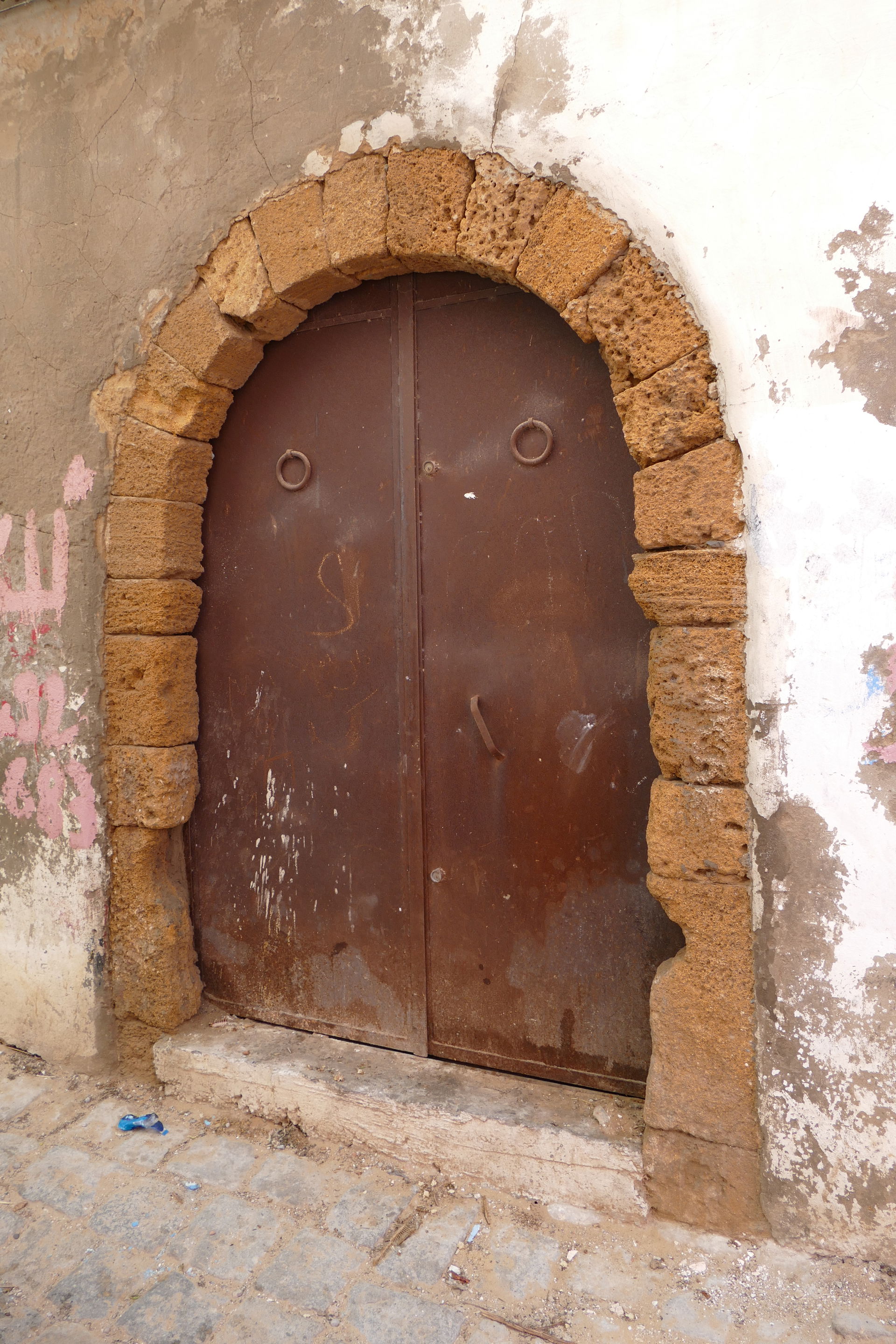Door in the old town of Bizerte
