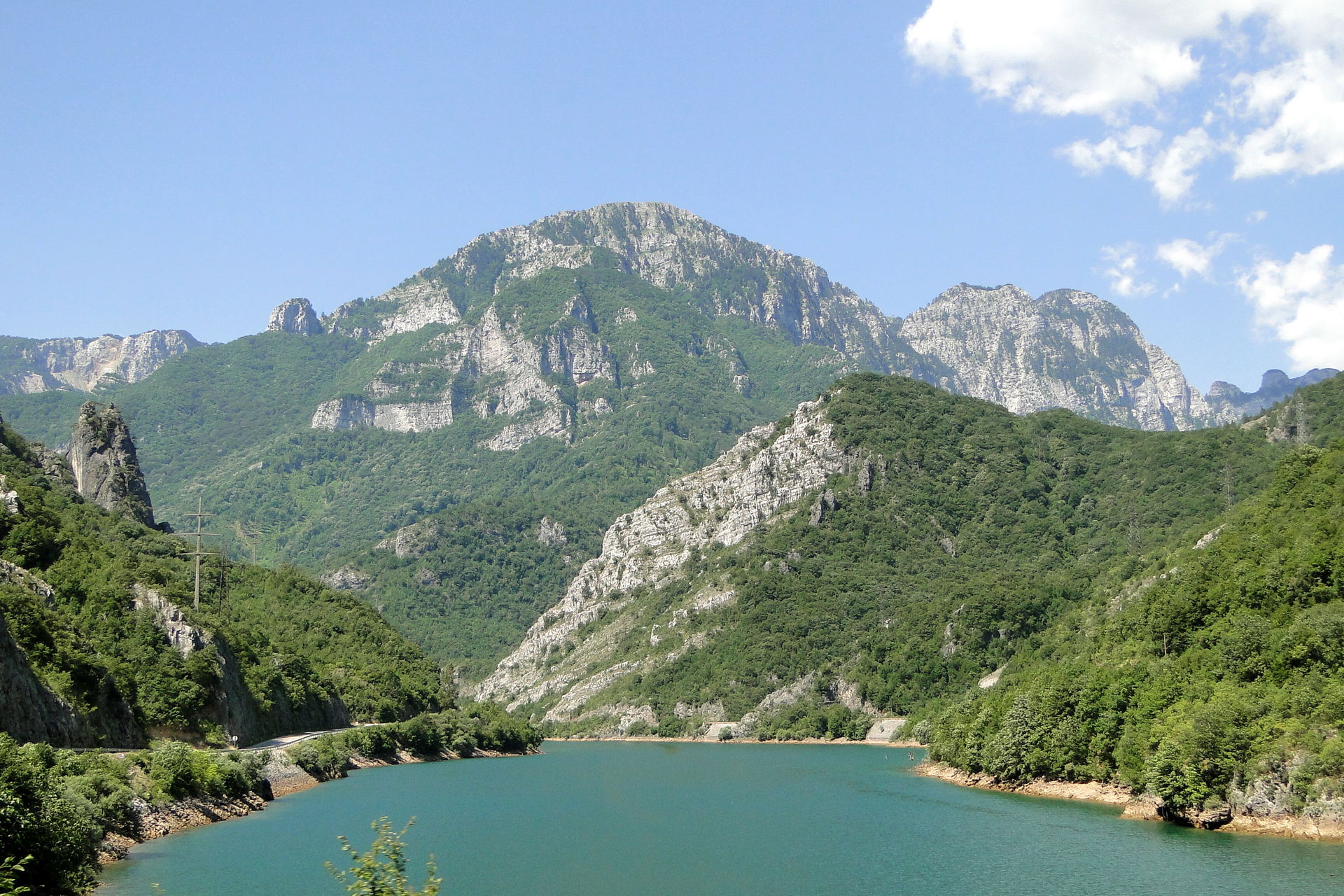 Mountains and Lake - Near Jablanica - Bosnia and Herzegovina