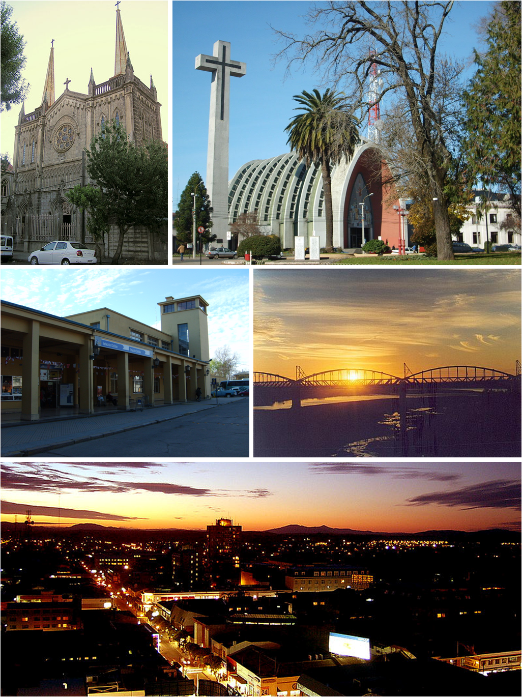 Variadas imágenes de la ciudad de Chillán, Región de Ñuble, Chi…