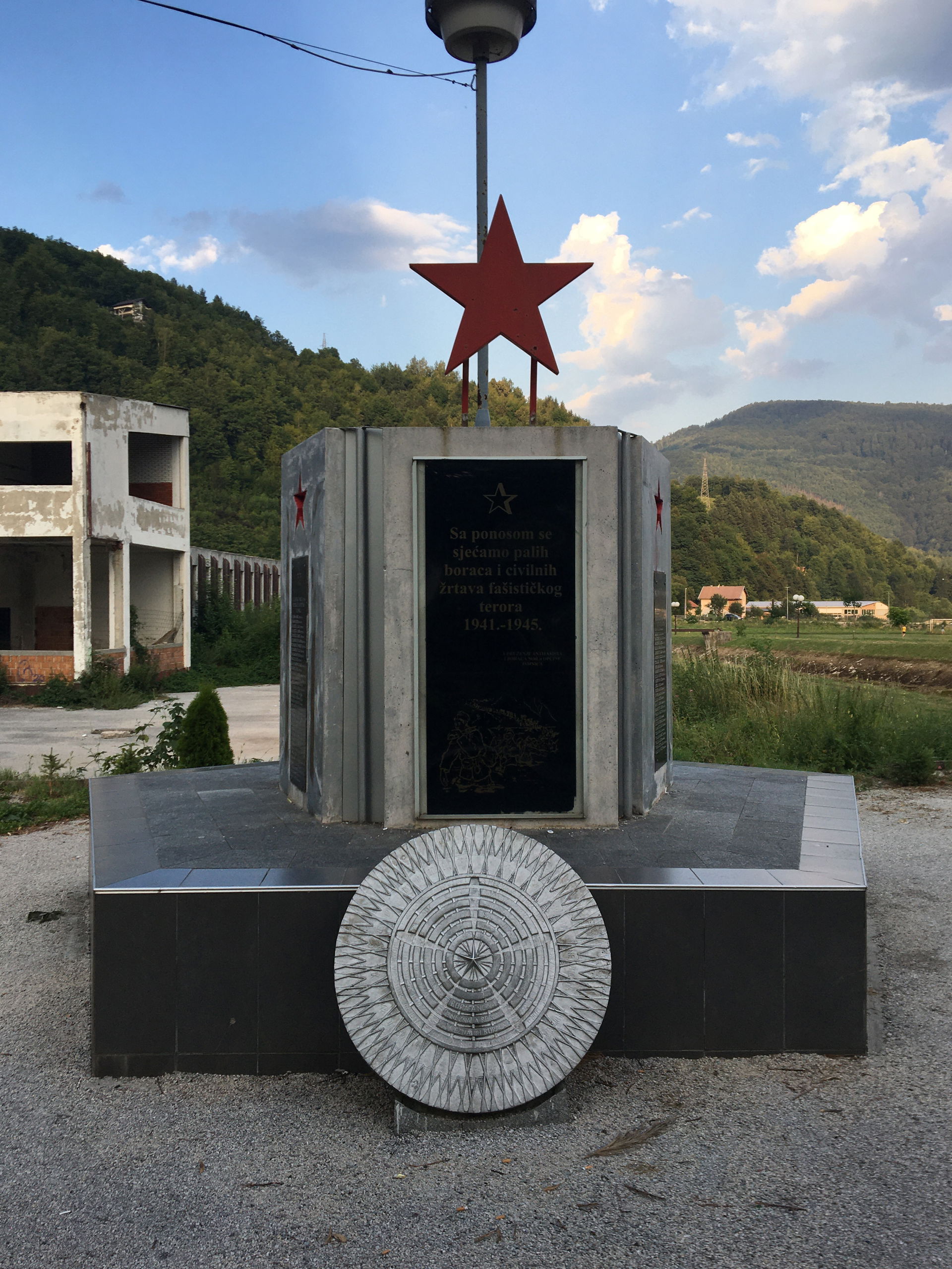 Monument to the victims of fascism from WW II in Fojnica, Bosni…