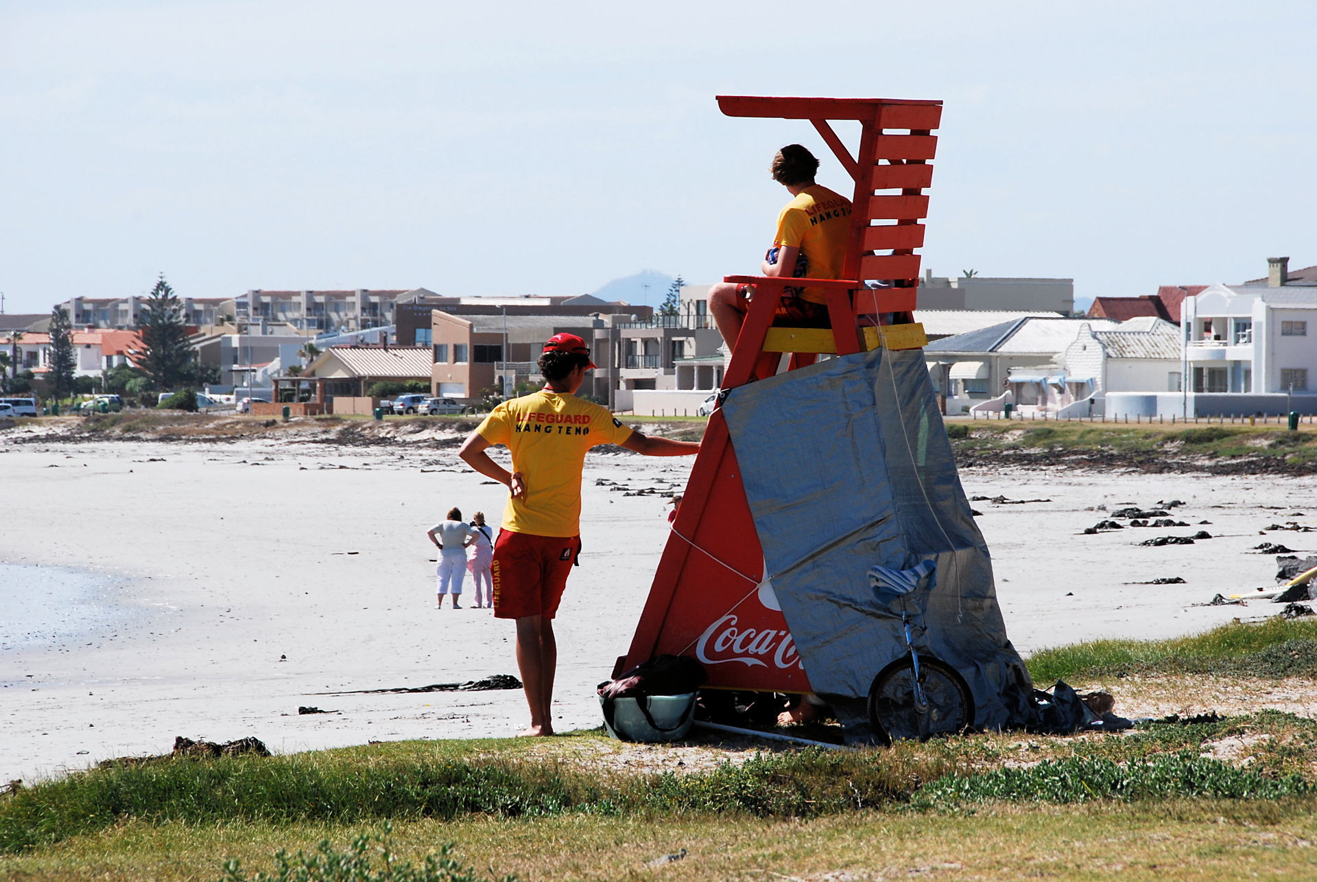 Lifeguards in Melkbosstrand, South Africa