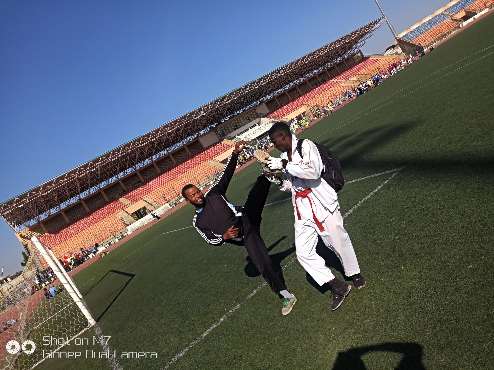 Taufeeq Abdulazeez Karate Training at Pantami Township Stadium,…