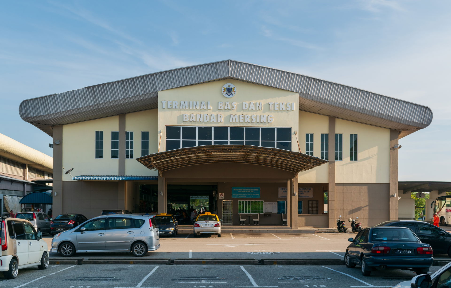 Mersing Bus & Taxi Terminal front entrance