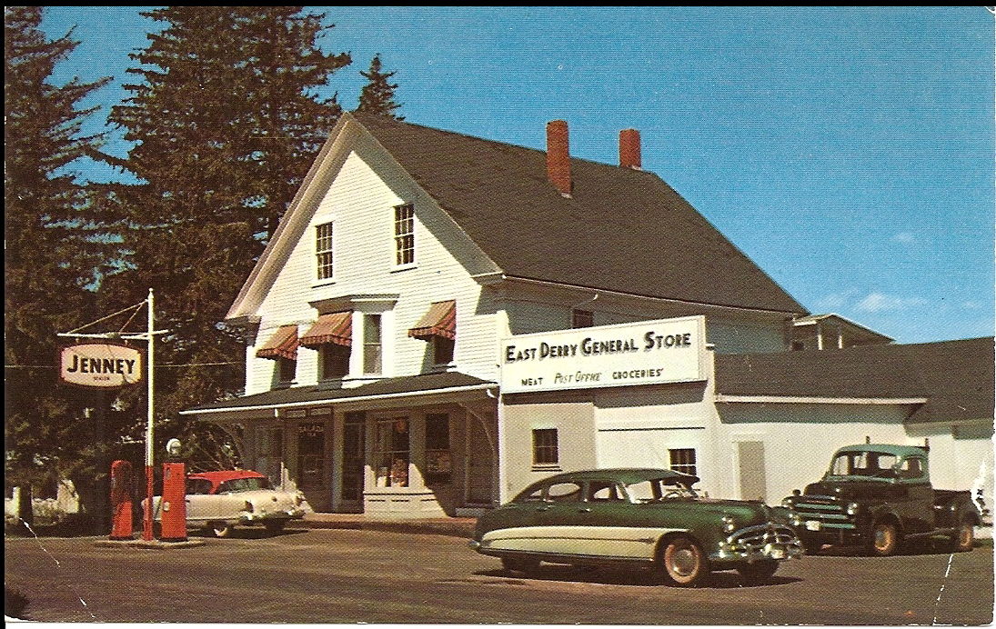 East Derry General Store
(Post Office)
Meats and Groceries
Eas…