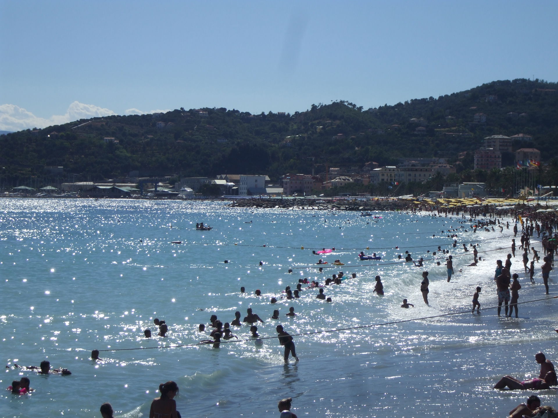The sea of Varazze