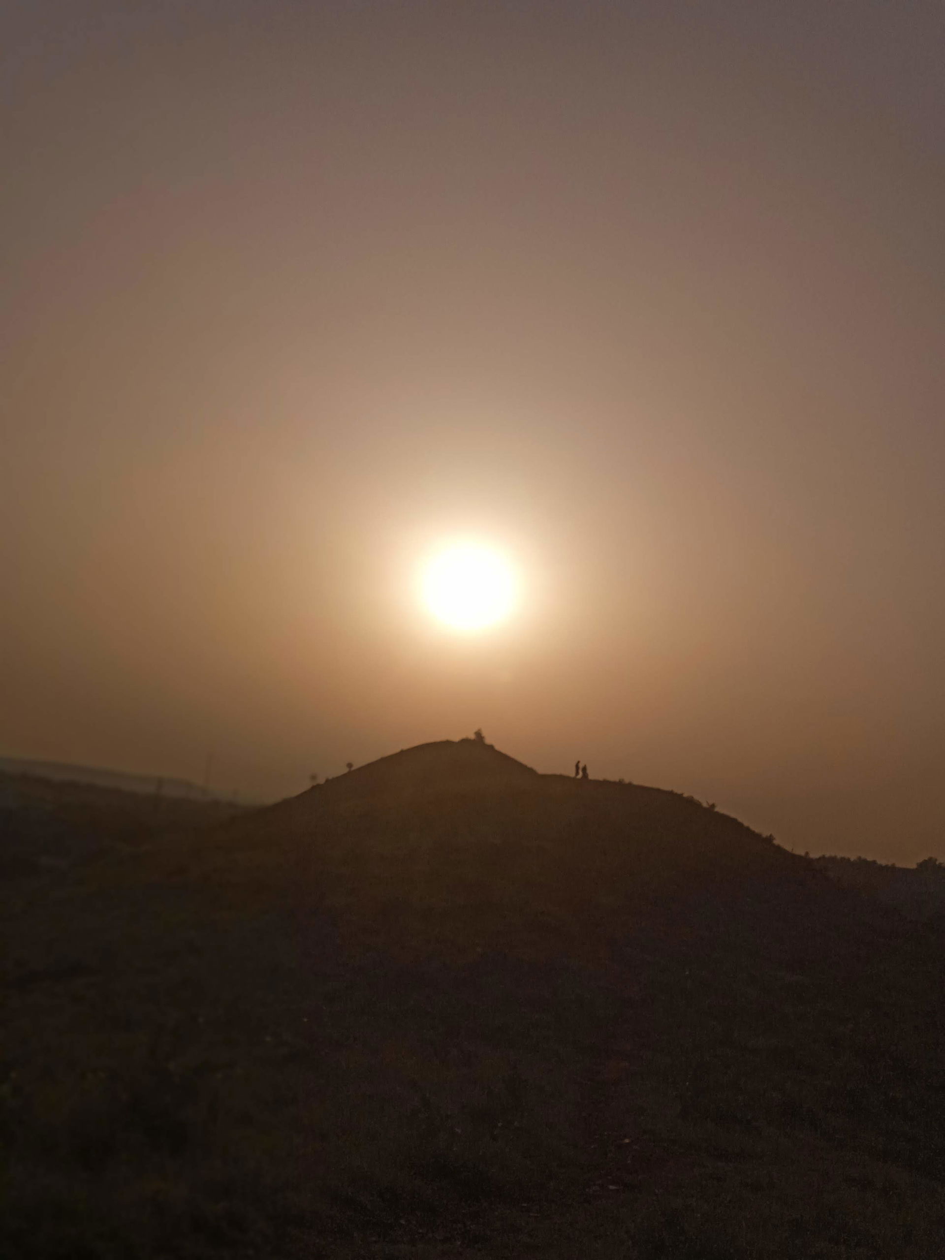 Beautiful sunset from Nsukka hill
