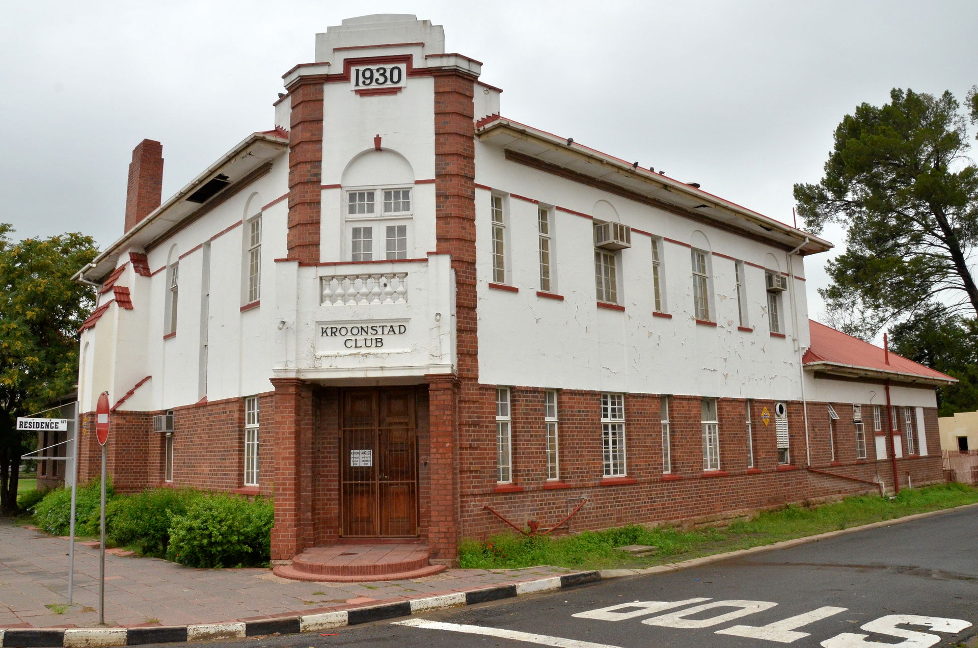 Kroonstad Club, located in President Str. Kroonstad, dating fro…