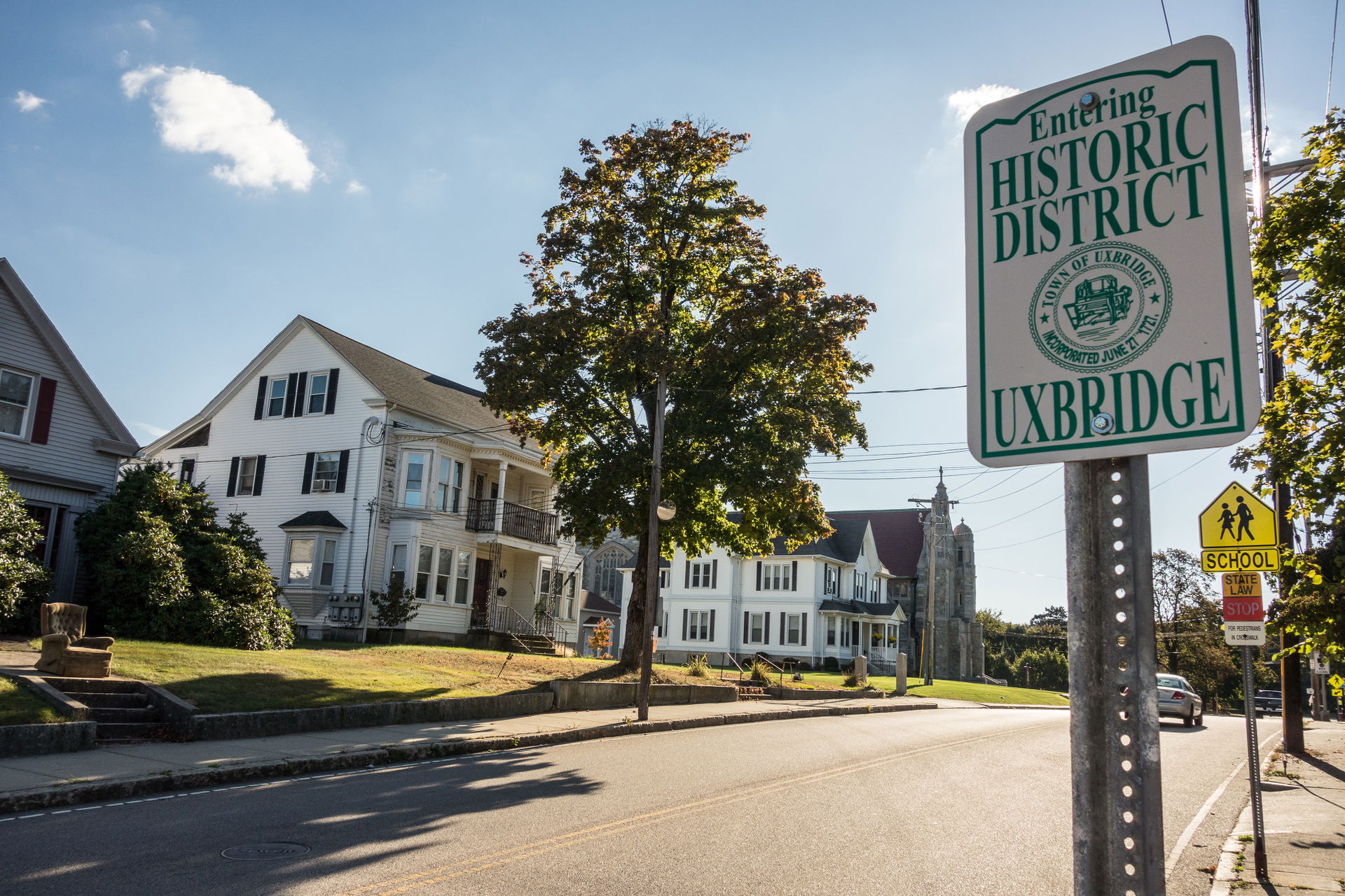 Uxbridge, Massachusetts.