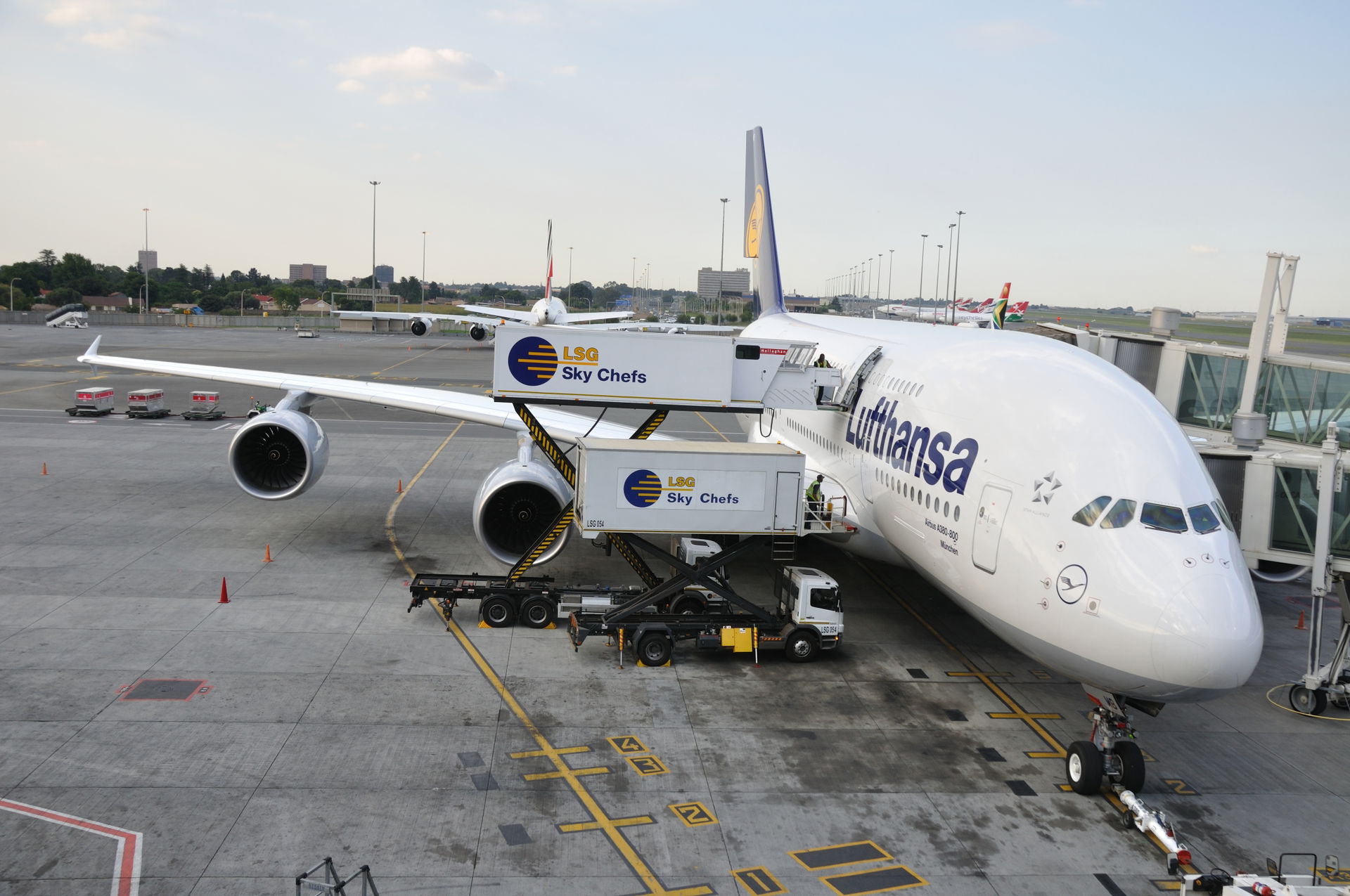 South Africa, spotting at OR Tambo International Airport in Joh…