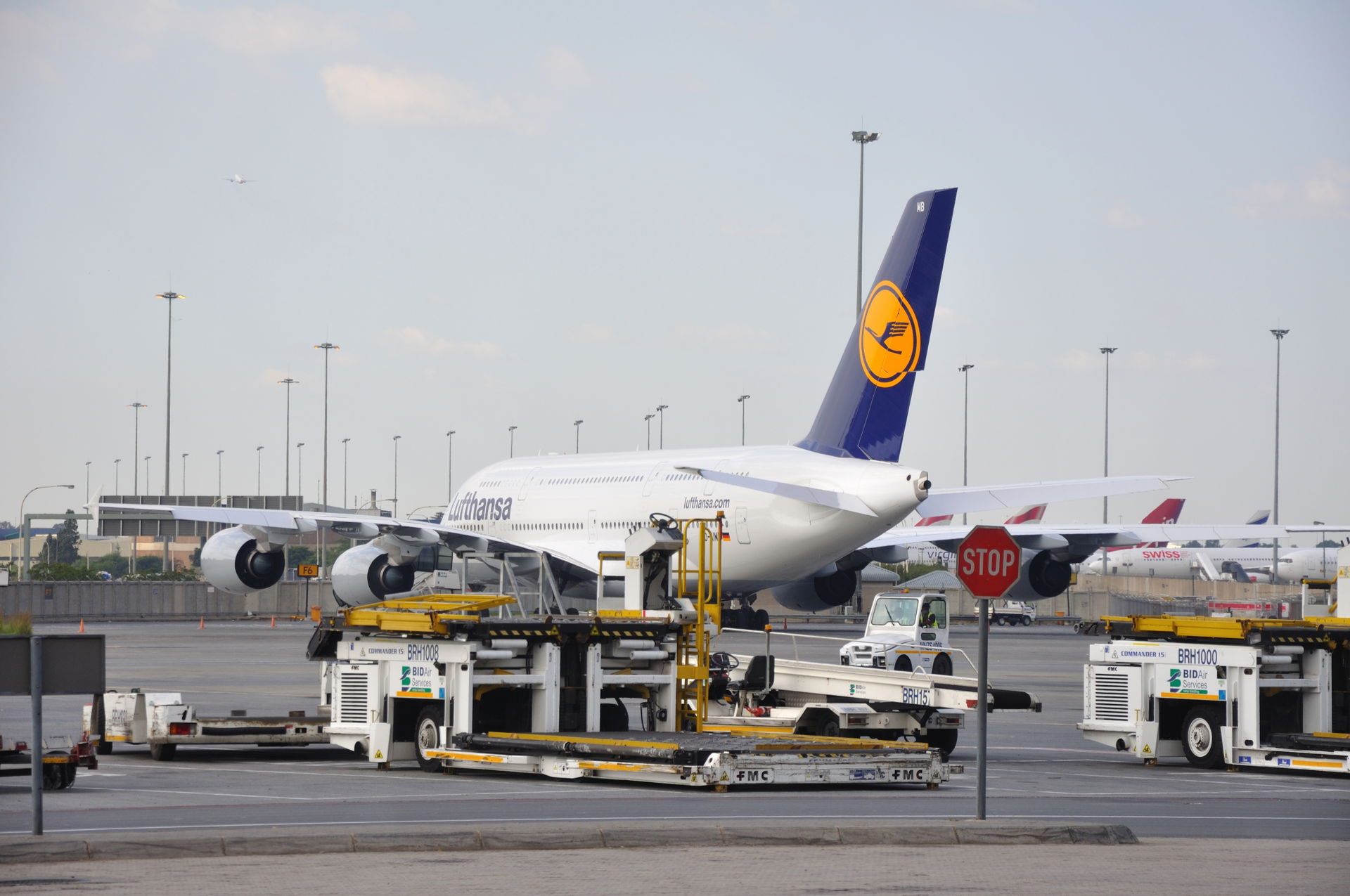 South Africa, spotting at OR Tambo International Airport in Joh…