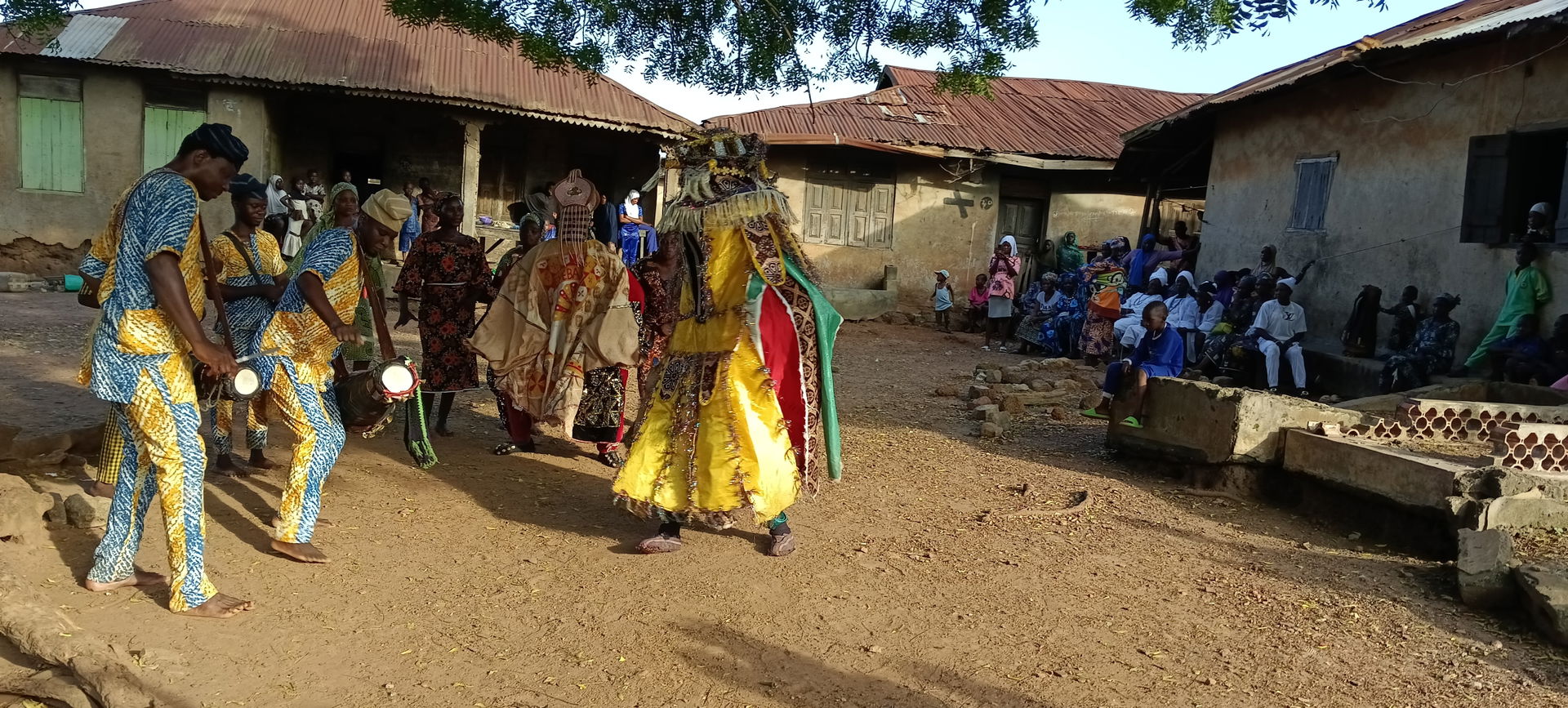 Masquerade in Iseyin, Oyo State.