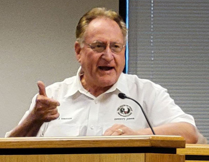 Commissioner's Court Judge Mark Keough speaking to the Montgome…
