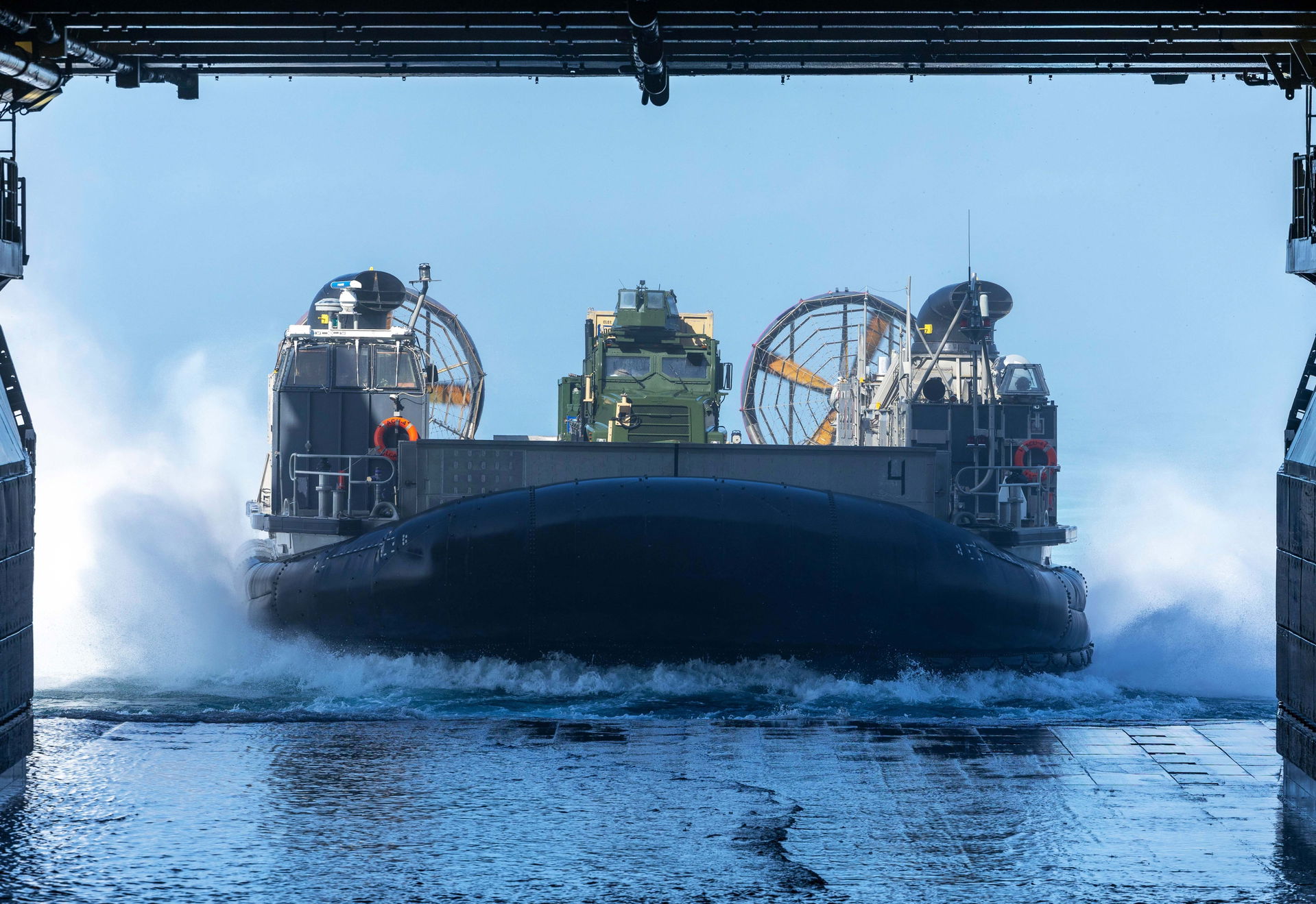 ATLANTIC OCEAN (May 14, 2025) Sailors assigned to Assault Craft…