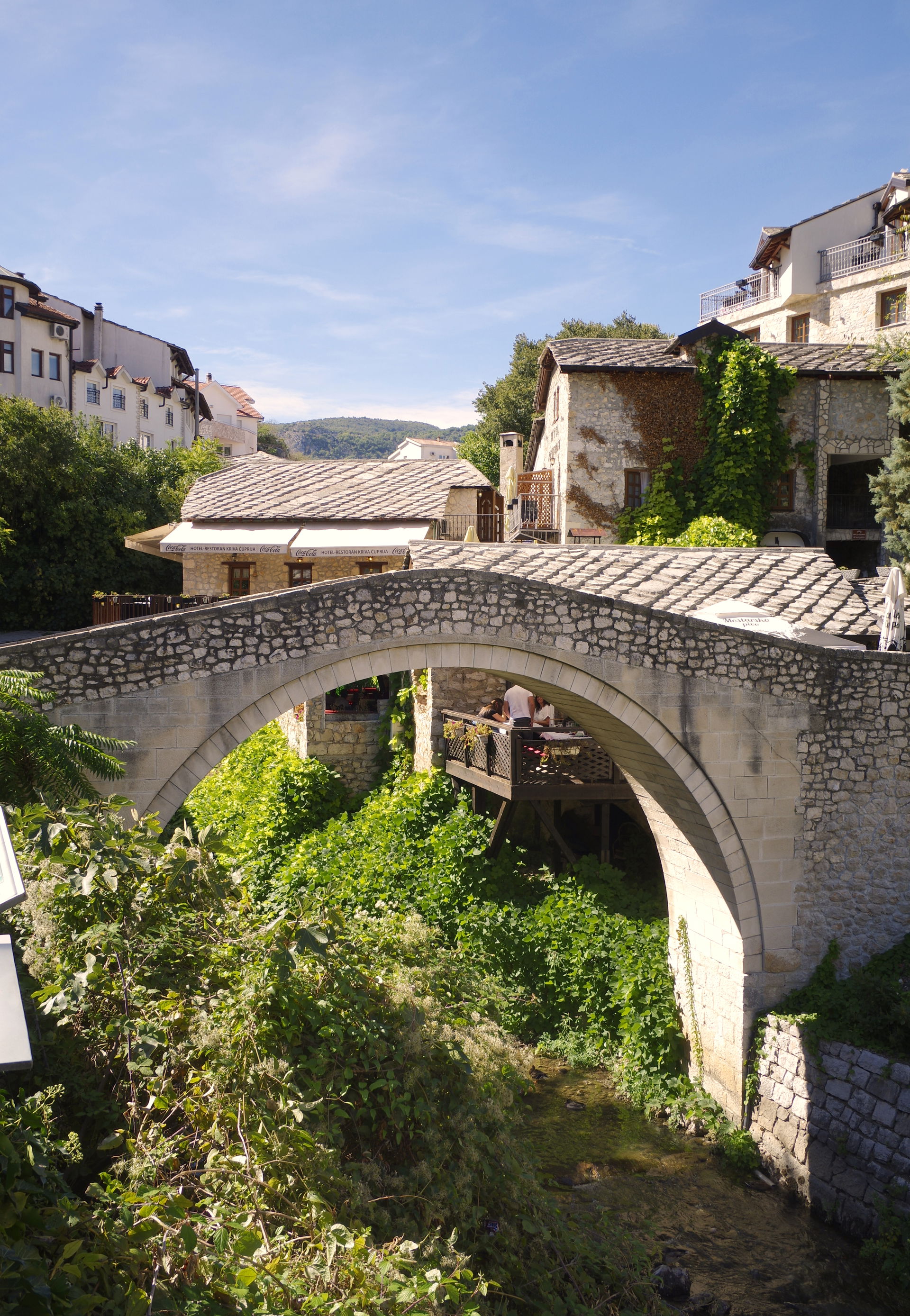 Bosnia and Herzegovina, Mostar, Crooked Bridge - Kriva Ćuprija