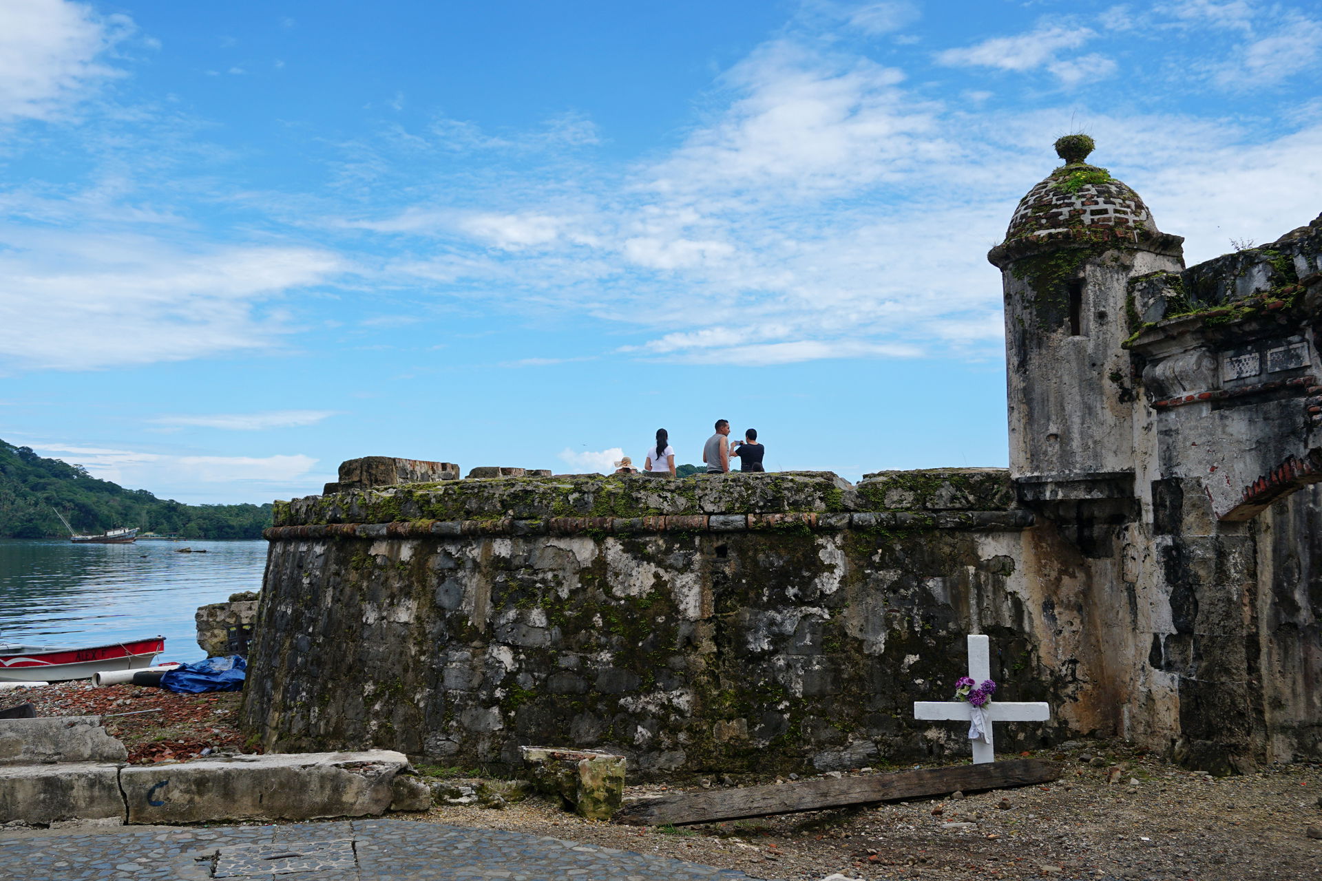 Entrada a las ruinas del Castillo San Jerónimo, Portobelo, Pana…