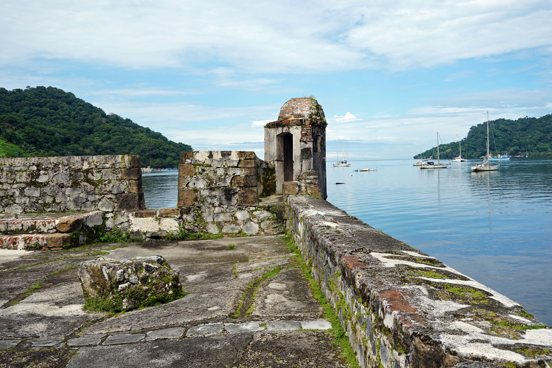 Ruinas del Castillo San Jerónimo, Portobelo, Panamá