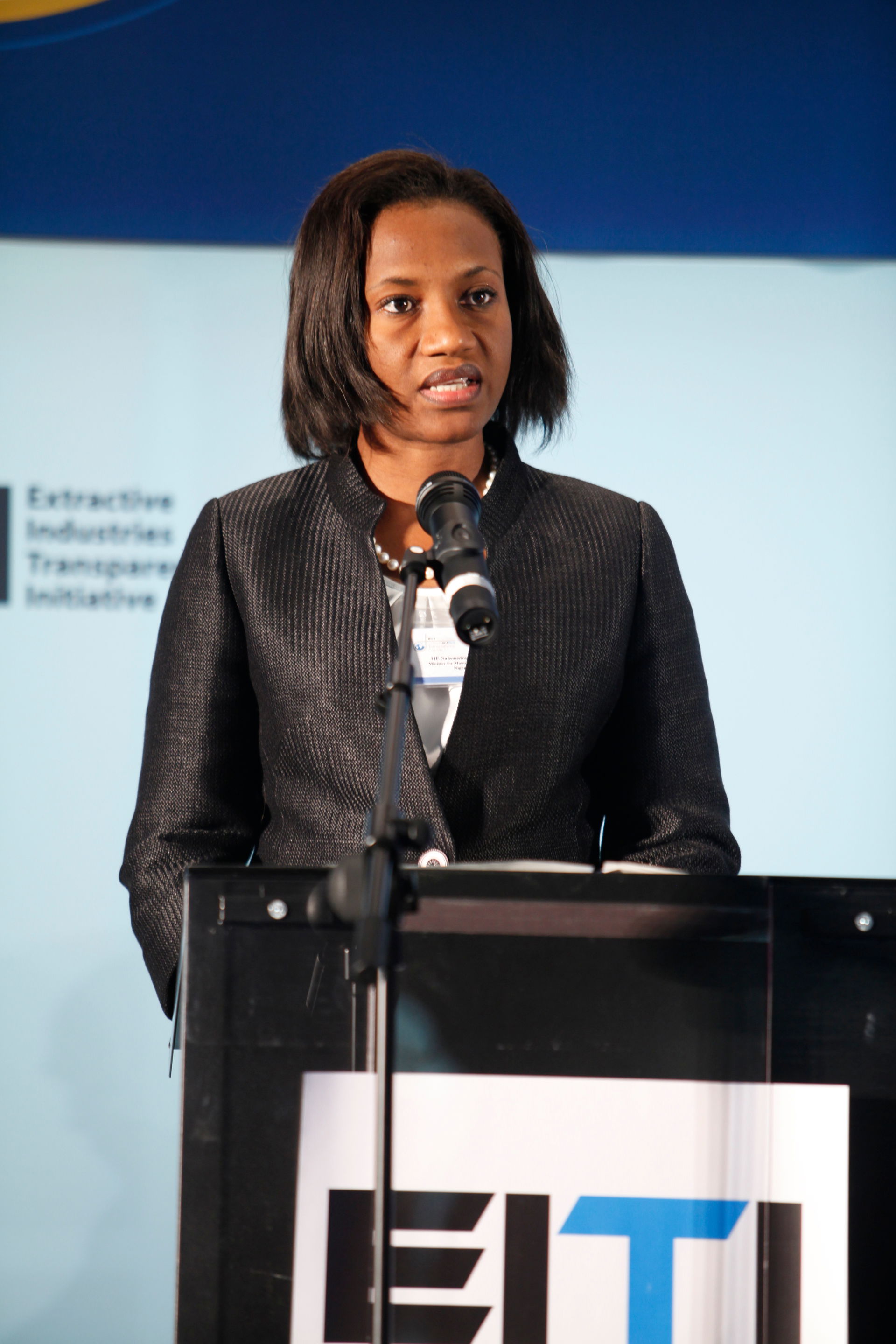 HE Mrs Salamatou Gourouza Djibo, Minister of Mines and Energy o…