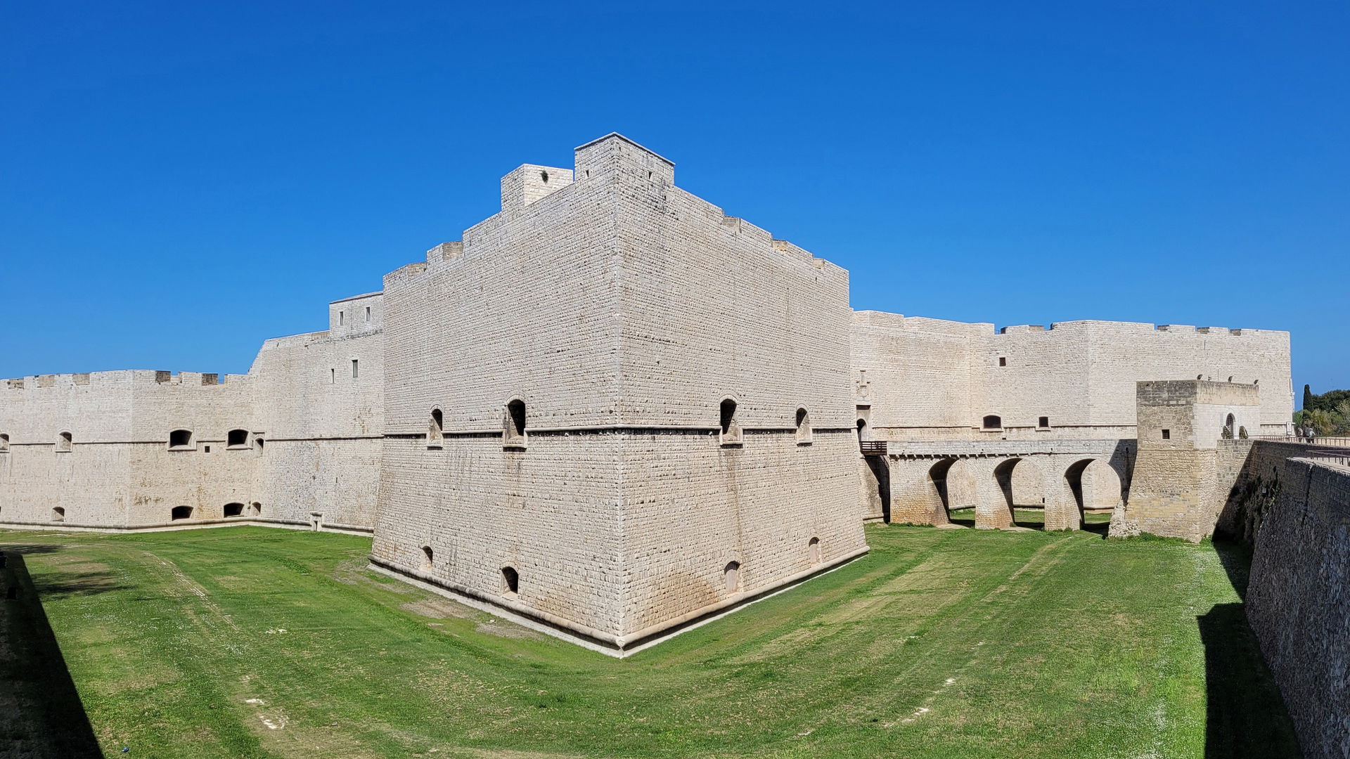 Castle of Barletta, region of Apulia, Italy
