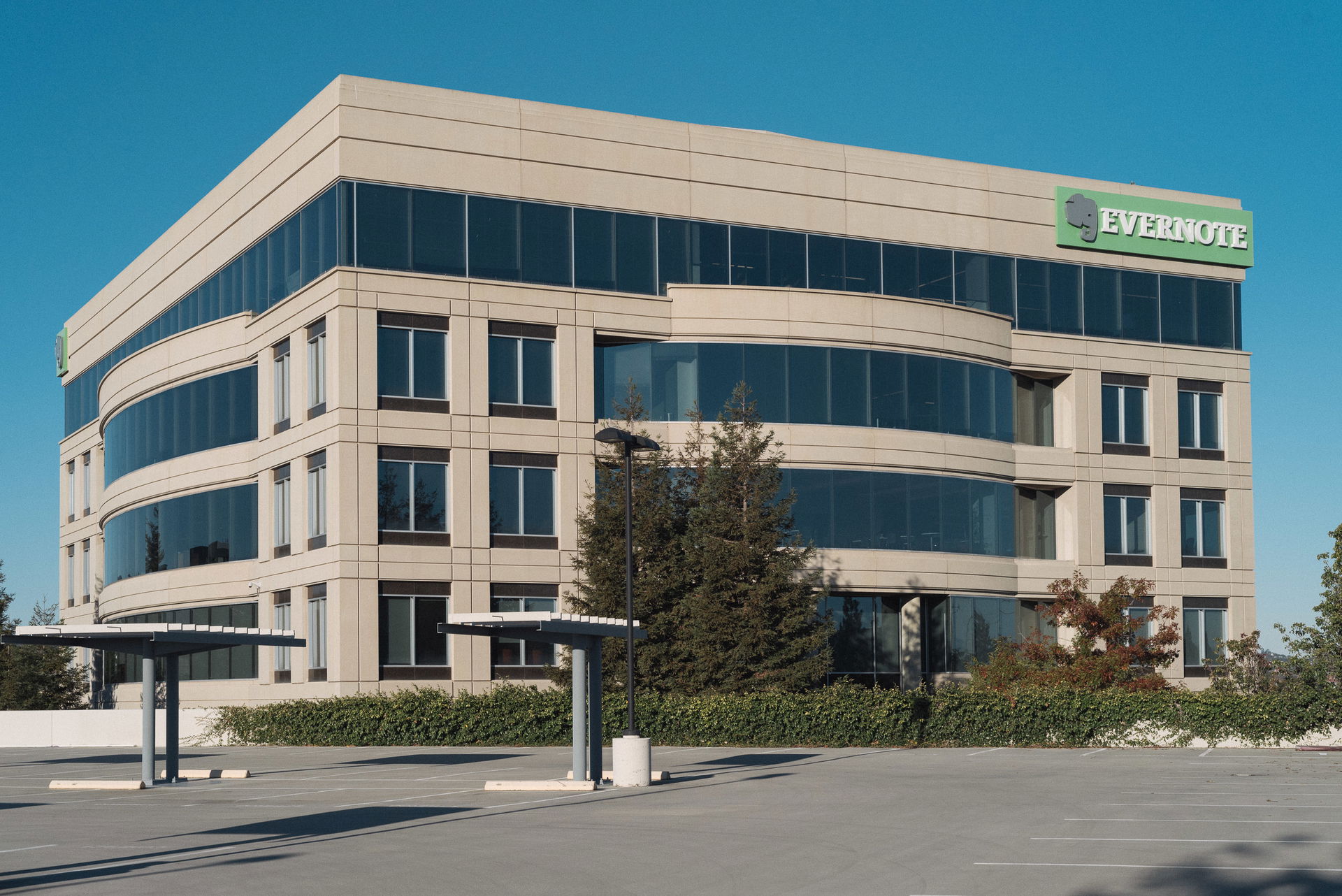 Evernote headquarter at 305 Walnut Street, 94065 Redwood City, …