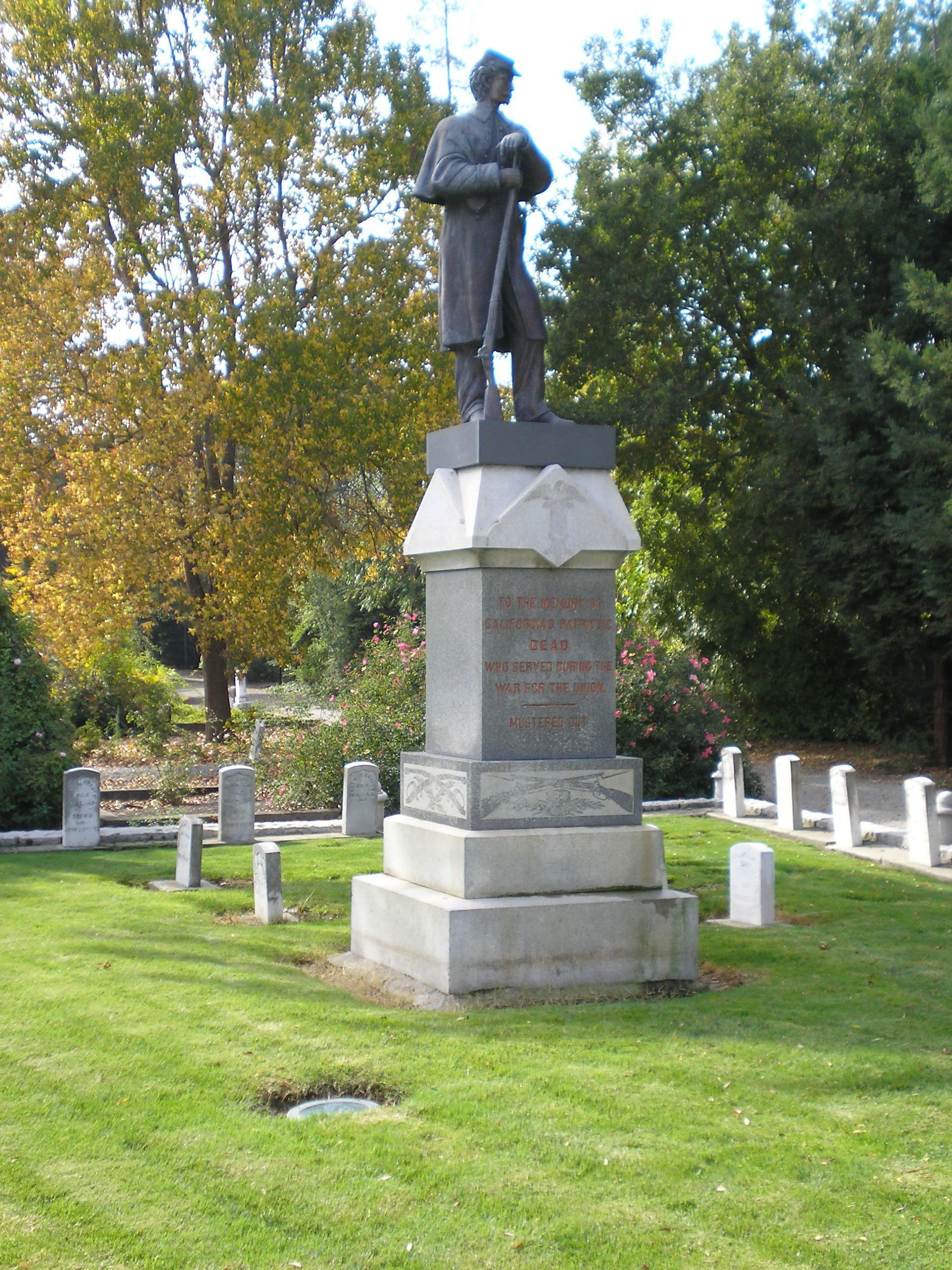 Civil War Memorial Statue
This statue, placed at the center of …