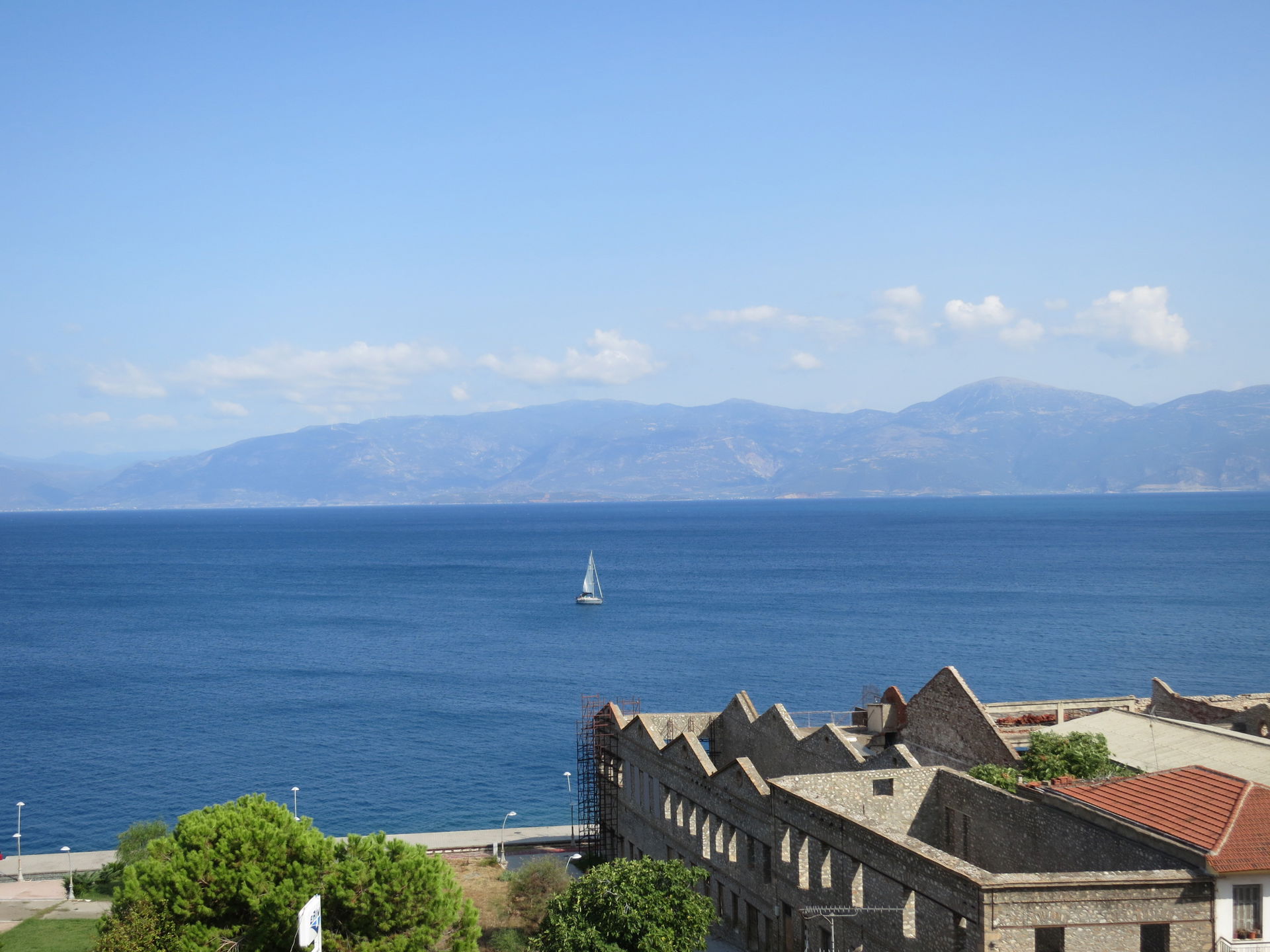 Aigio, waterfront.