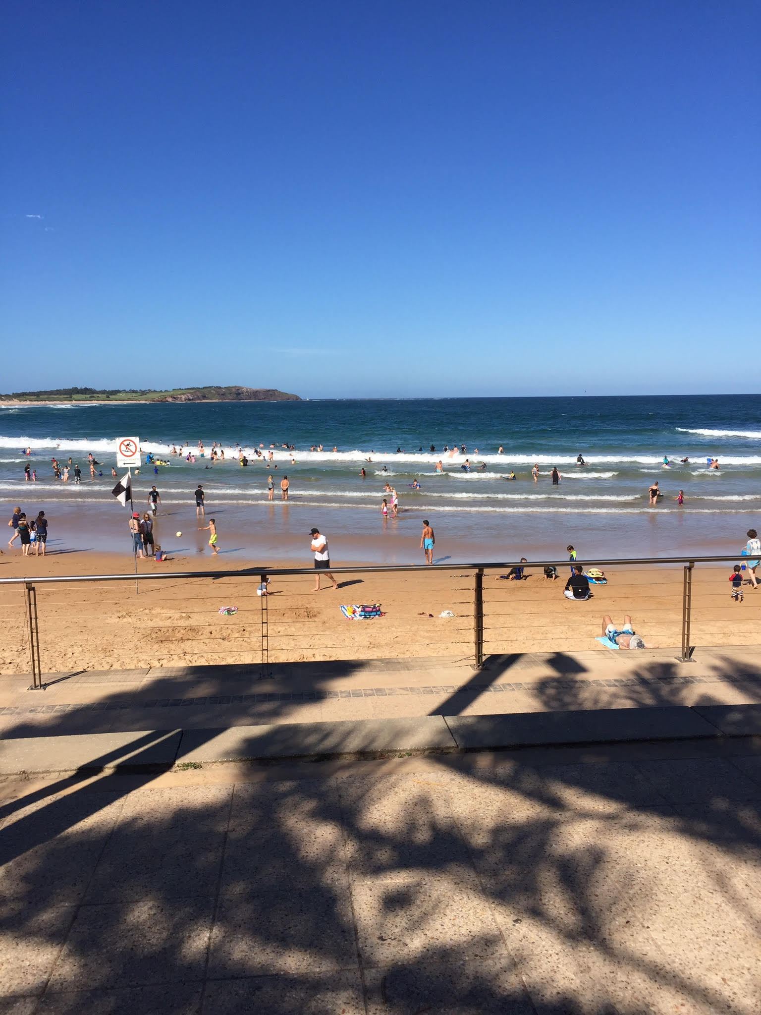 Dee Why beach on 31st December 2015