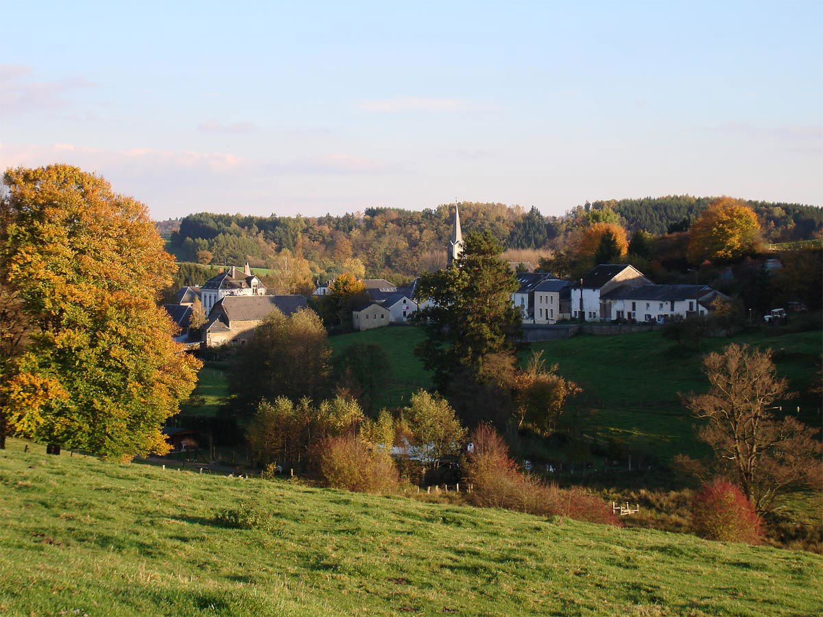 Le village de Martilly (Belgique)