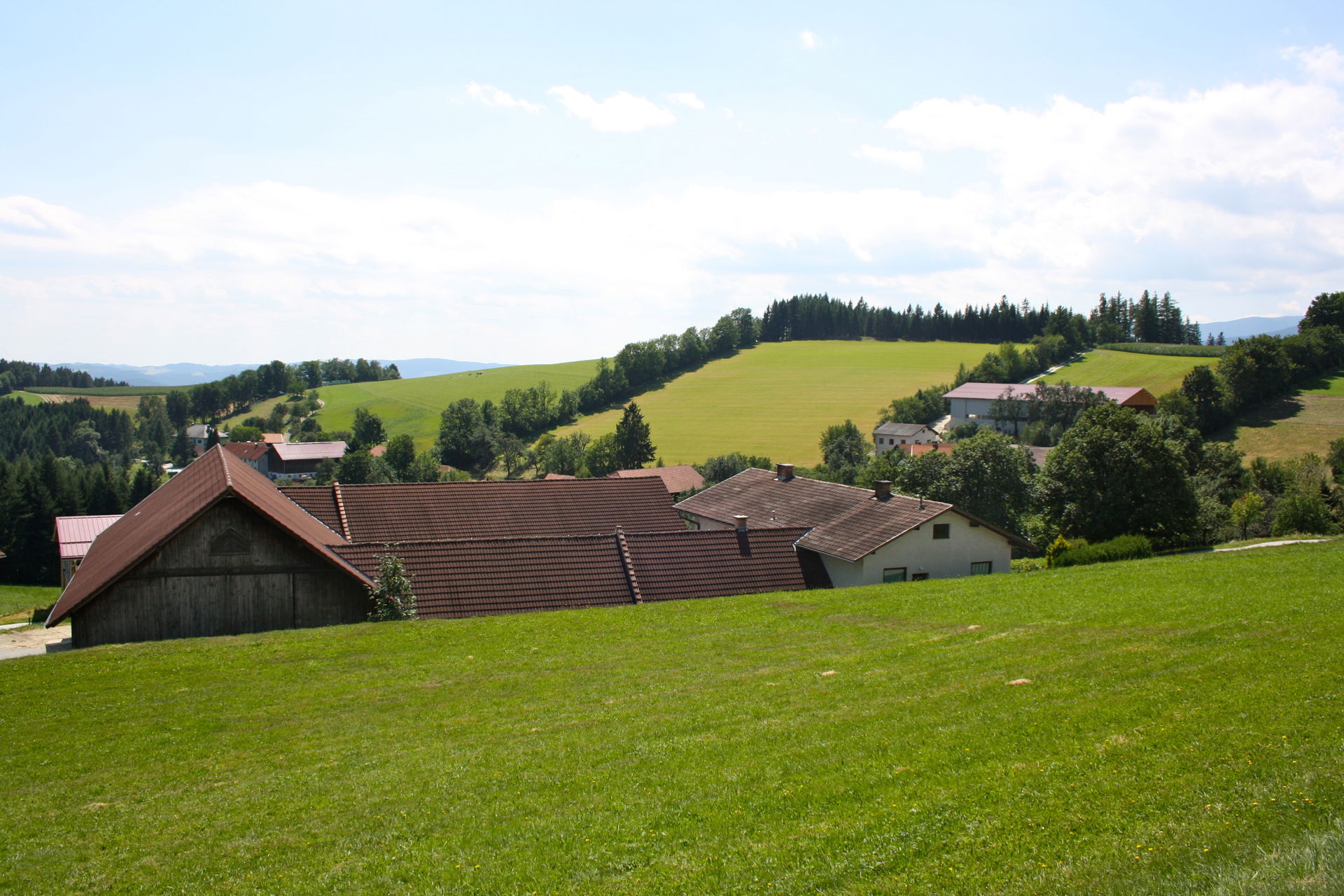 Dorf Hollabrunn in der Gemeinde Feistritz am Wechsel, Niederöst…