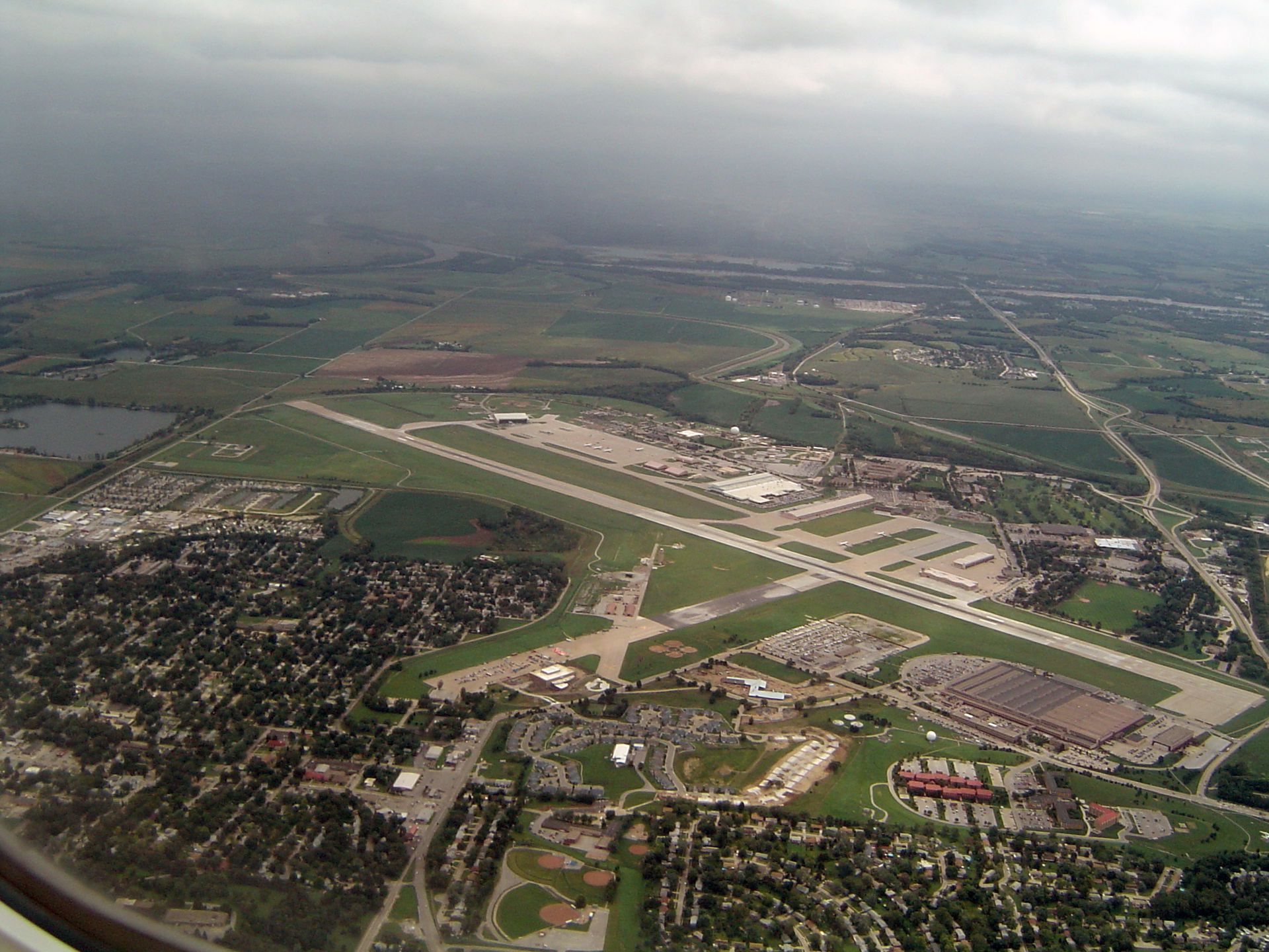 This is a photo I took of Offutt Air Force Base near Omaha, Neb…