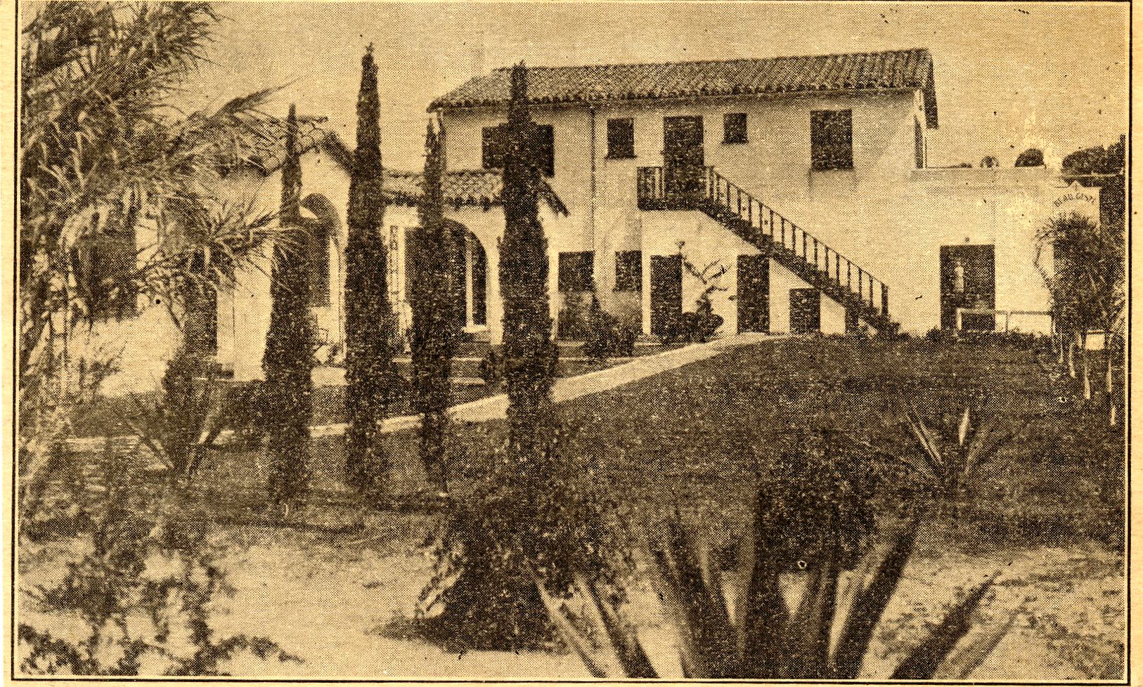 Dad’s diary of August 2, 1937 tells of our trip from Santa Moni…