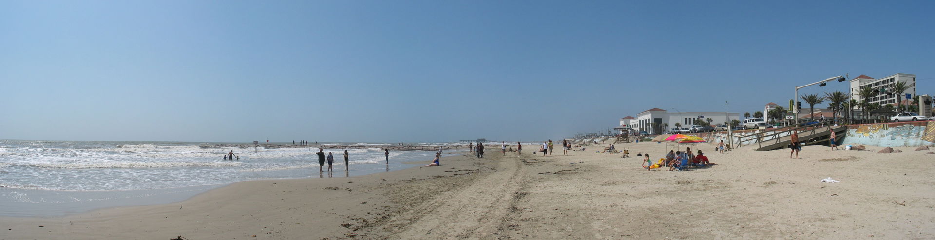 Galveston Beach Pano.
