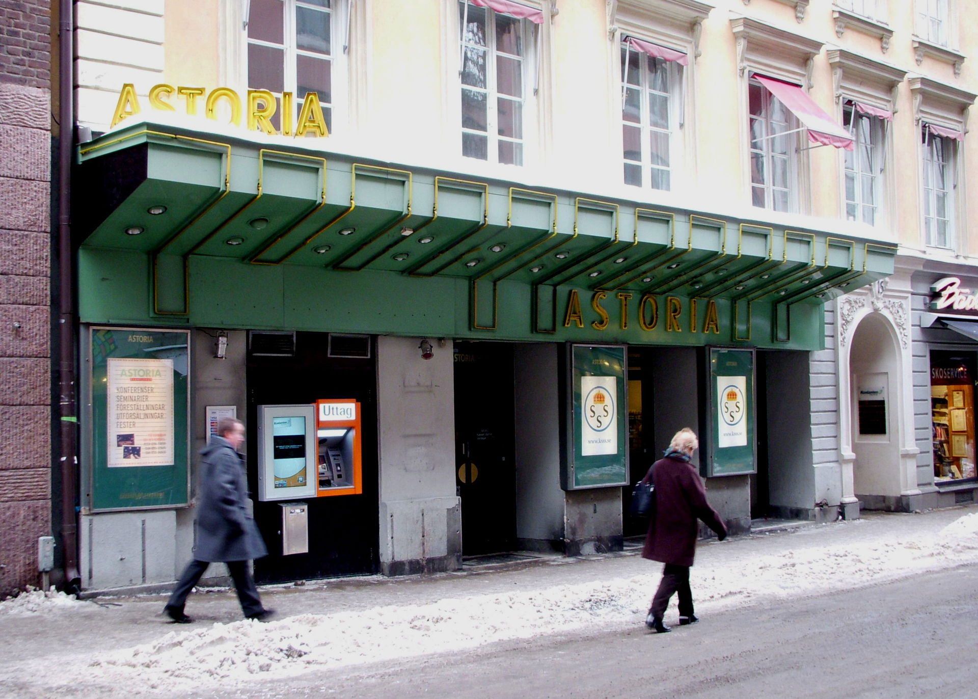 Före detta bioagraf "Astoria", Nybrogatan Stockholm