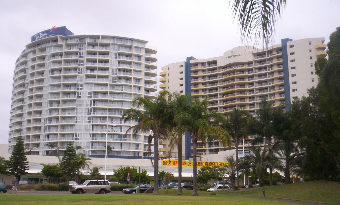 Les tours Twin towns à Tweed Heads