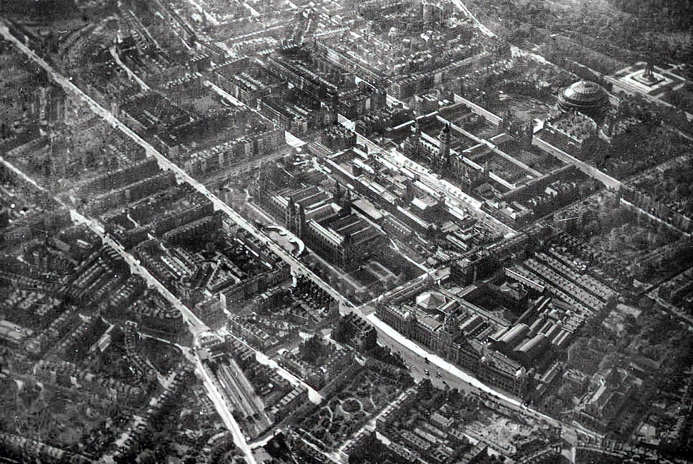 A picture of Kensington taken by scientist Sir Norman Lockyer i…