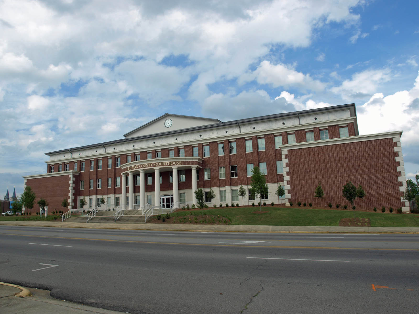 The Cullman County Courthouse in Cullman, Alabama